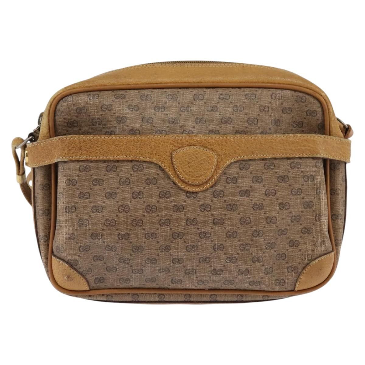 Gucci GUCCI Micro GG Supreme Shoulder Bag Pvc Beige Gold Size ONE SIZE - 2 Thumbnail