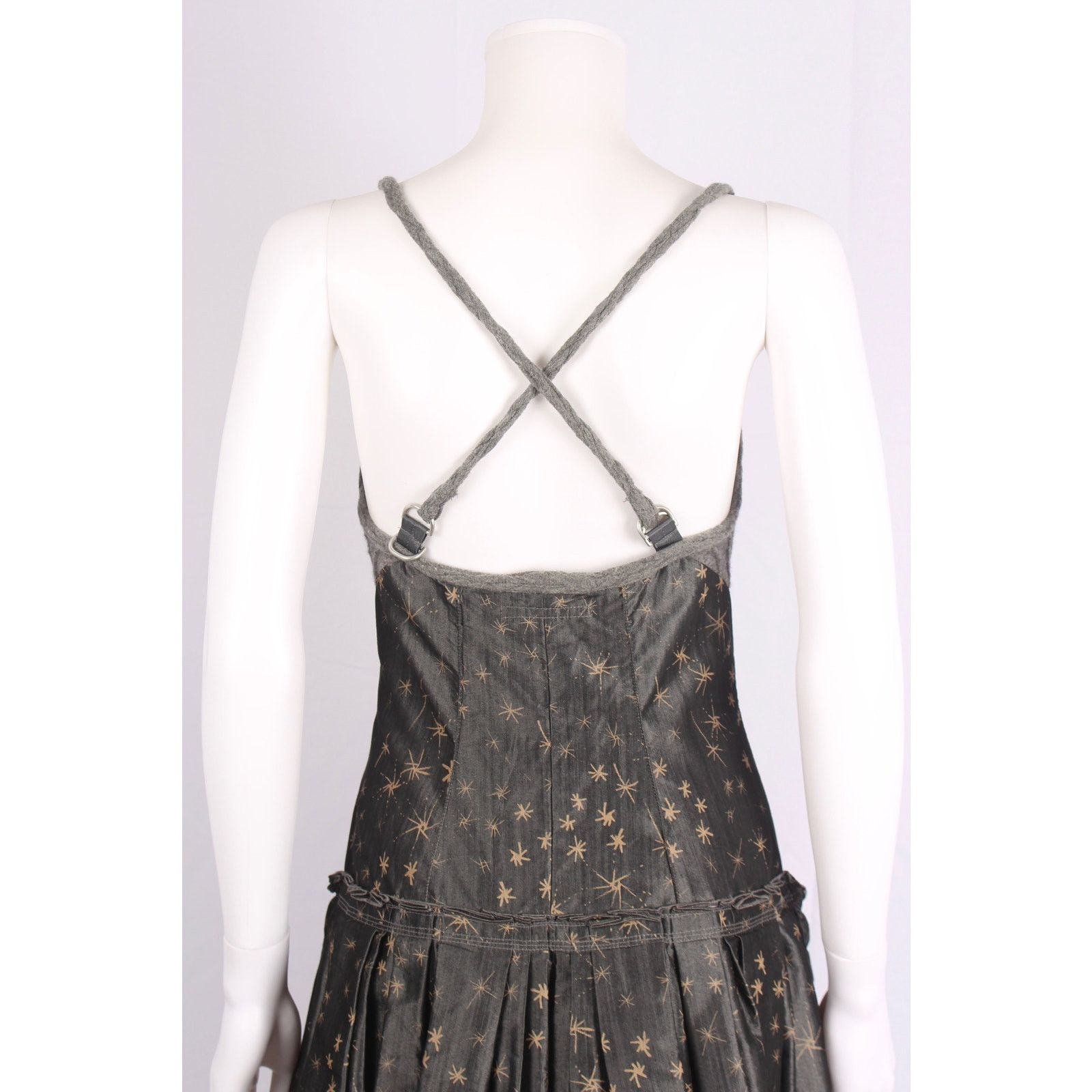 Marithe + Francois Girbaud Rare Marithé François Girbaud Star Bustier Dress Size S / US 4 / IT 40 - 8 Thumbnail