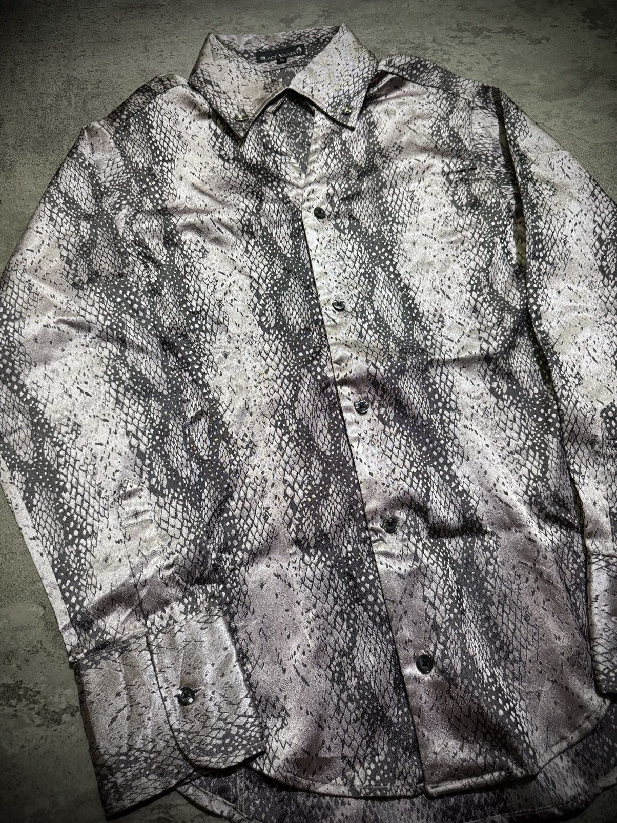 Hysteric Glamour Black Varia Japan snakeskin ifsixwasnine shirt Size US M / EU 48-50 / 2 - 2 Thumbnail