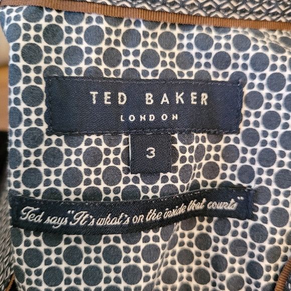 Ted Baker Ted Baker Koi Fish Short Sleeve Button Down Shirt - Size 3 Size US M / EU 48-50 / 2 - 6 Thumbnail