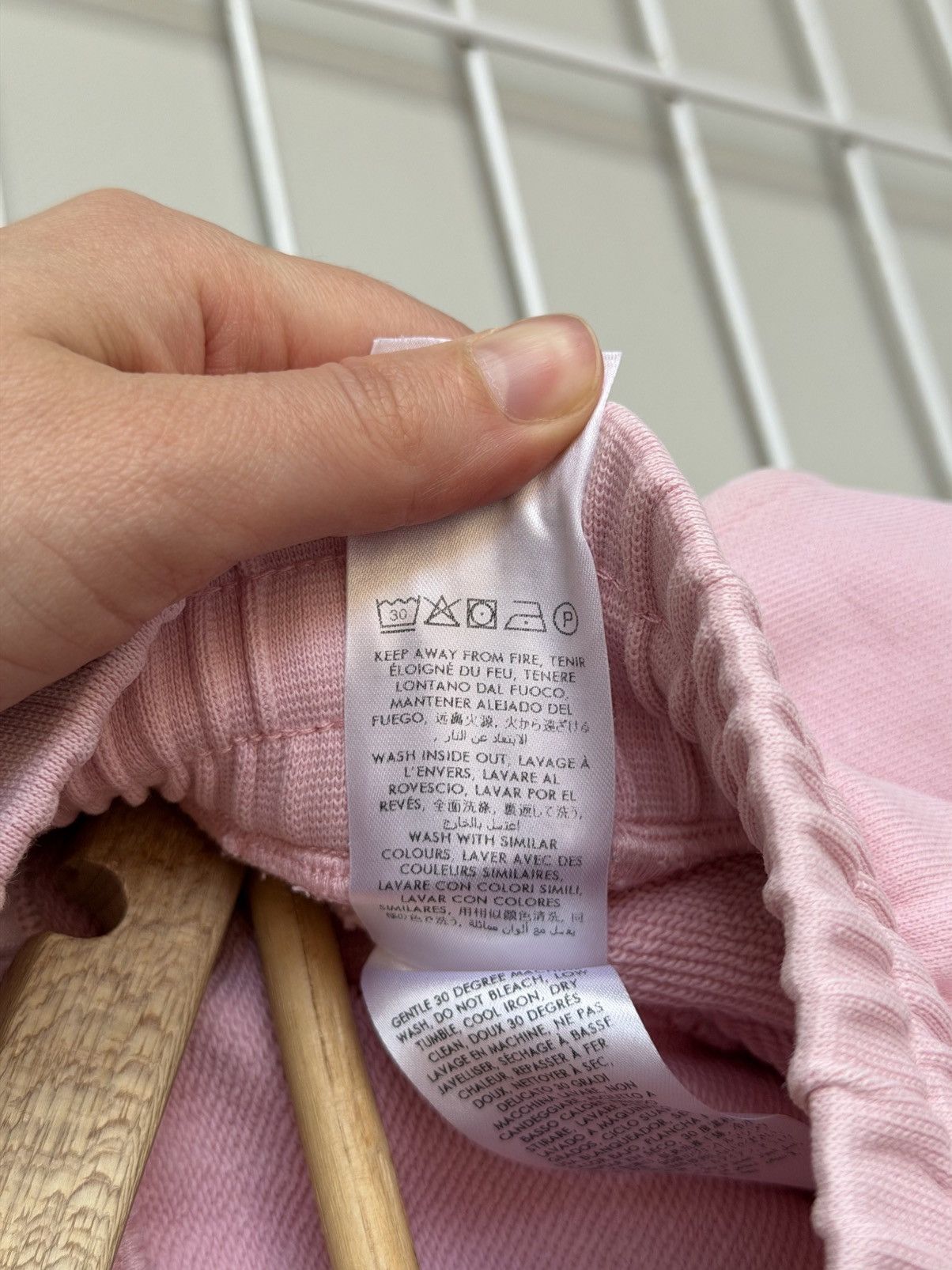 Casablanca Casablanca Logo Patch Pink Shorts Mens Size S Organic Cotton Size US 32 / EU 48 - 12 Thumbnail