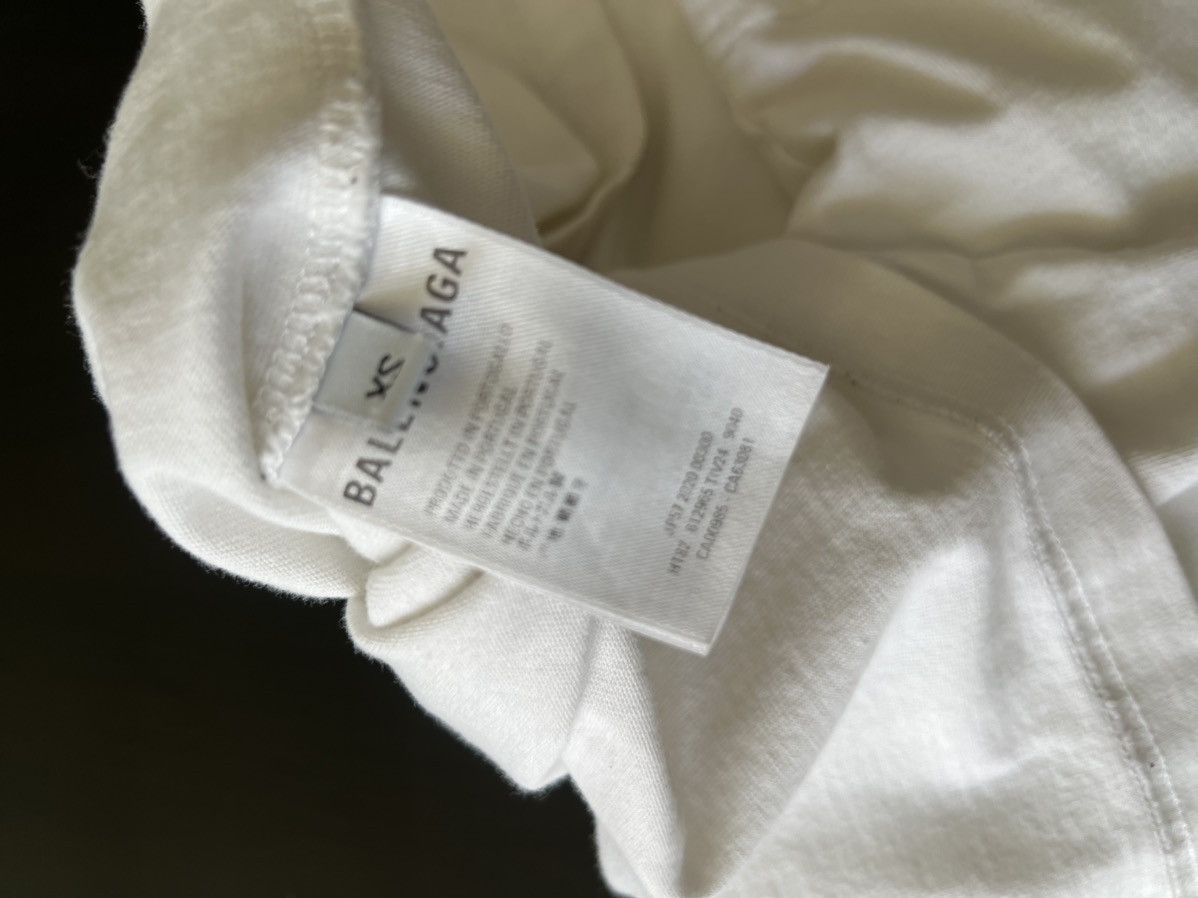 Balenciaga Balenciaga “CREW” Logo T-Shirt Size US S / EU 44-46 / 1 - 5 Thumbnail
