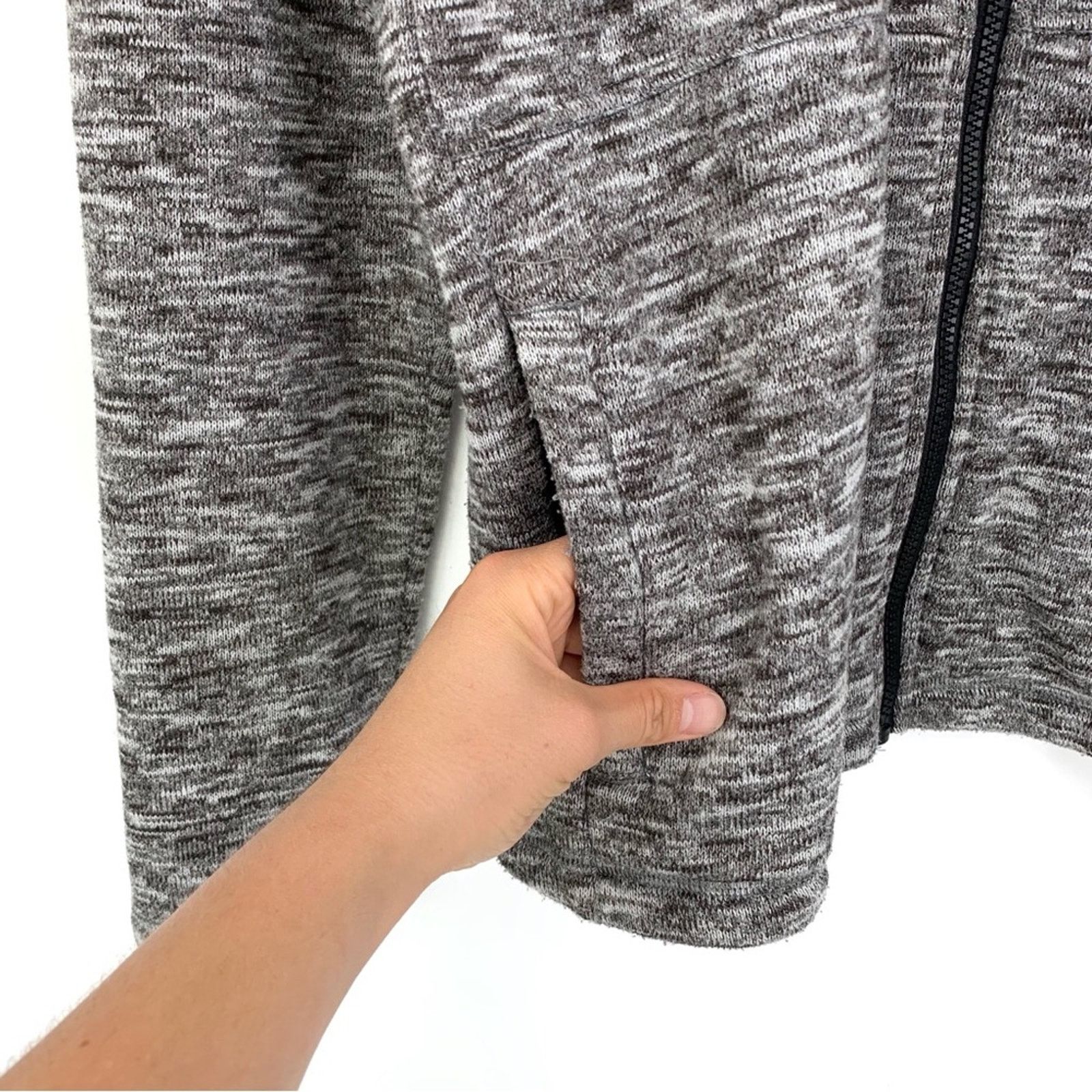 KAVU KAVU Full Zip Sweater Jacket Heather Grey M Size US M / EU 48-50 / 2 - 4 Thumbnail