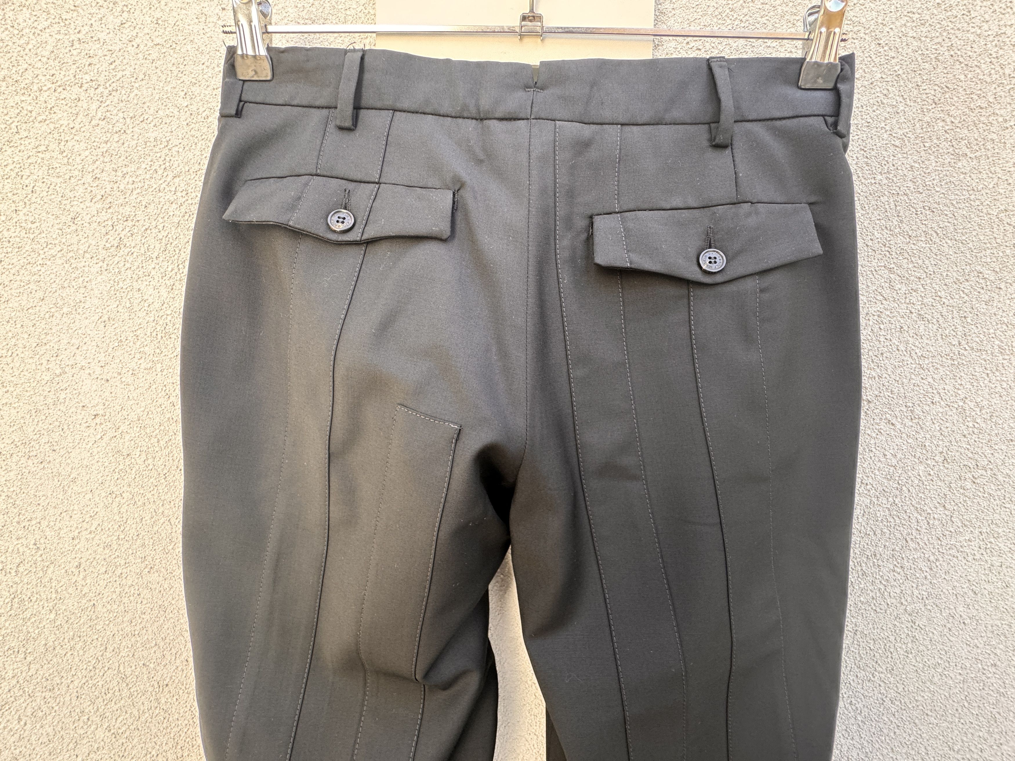 Viktor & Rolf Viktor & Rolf Fine Wool MohairTrousers Catwalk Zipper IT 46 Size US 30 / EU 46 - 5 Thumbnail