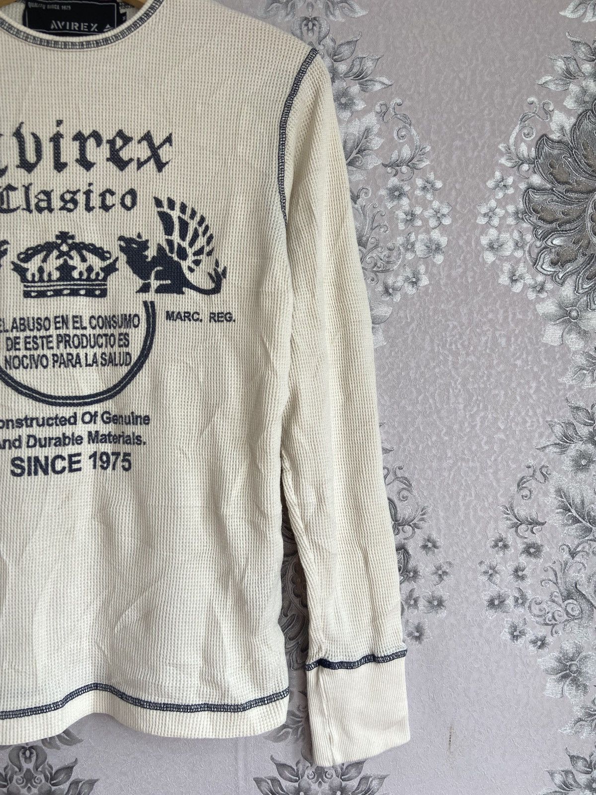 Le Grande Bleu (L.G.B.) Vintage Y2K Avirex Clasico Longsleeve Size US M / EU 48-50 / 2 - 5 Thumbnail