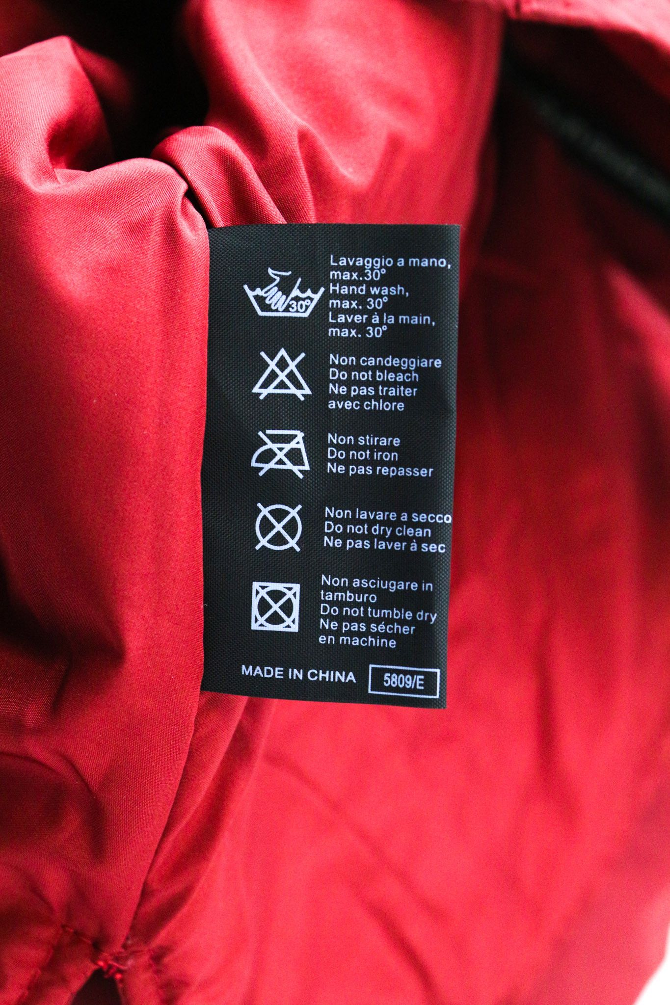 Other LORI XS Red Windproof Breathable Padded Jacket 73995 Size XS / US 0-2 / IT 36-38 - 6 Thumbnail