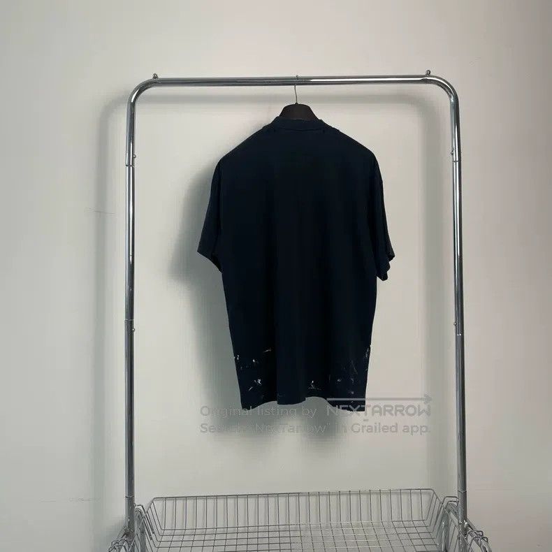 Balenciaga Balenciaga Black Rock Series Short Sleeve Size US S / EU 44-46 / 1 - 2 Thumbnail