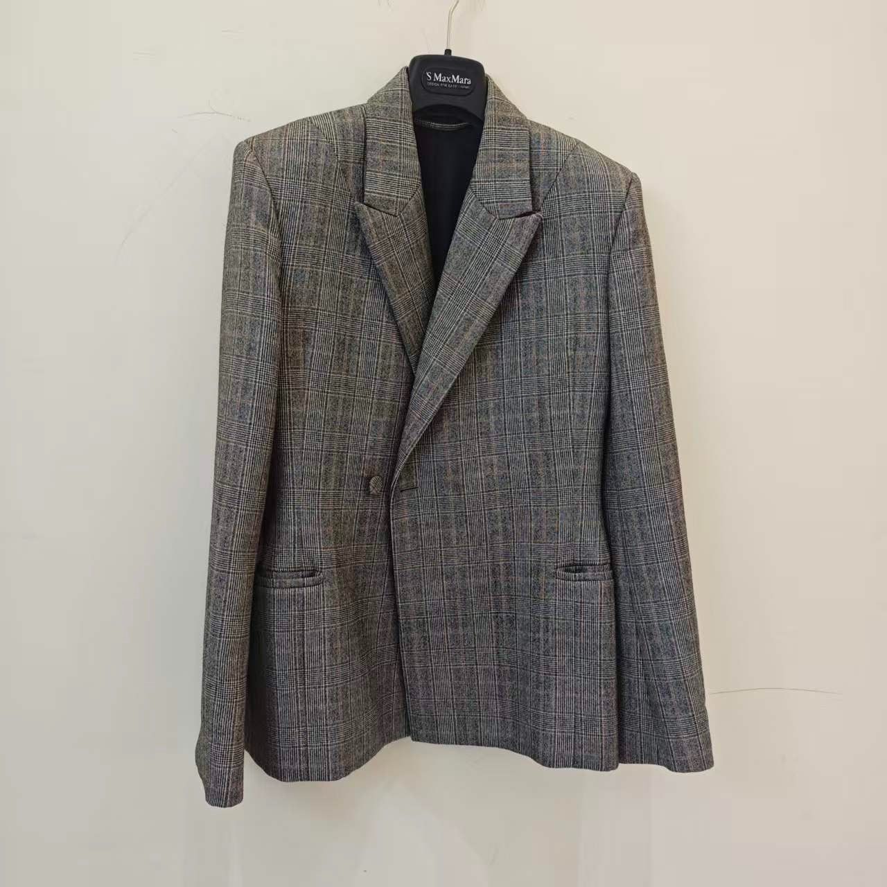 Balenciaga Balenciaga Gray Single-Breasted Blazer Size XXS / US 00 / IT 34 - 1 Thumbnail