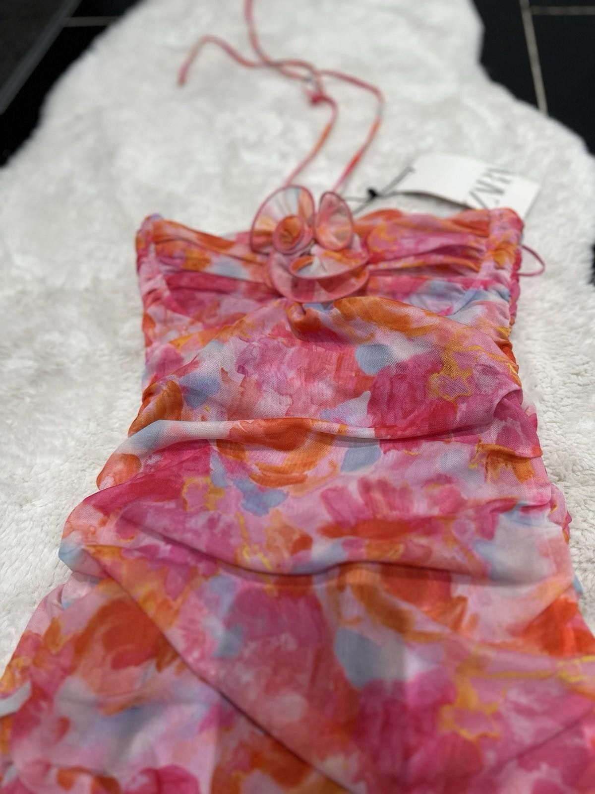 Zara ZARA Midi Tulle dress Size S / US 4 / IT 40 - 8 Thumbnail
