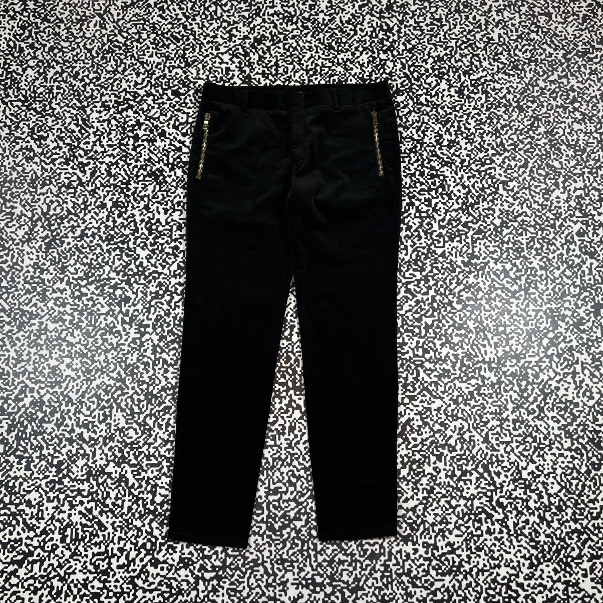 Balmain BALMAIN Velour Casual Luxury Pants Y2K Style Size 29" - 1 Thumbnail