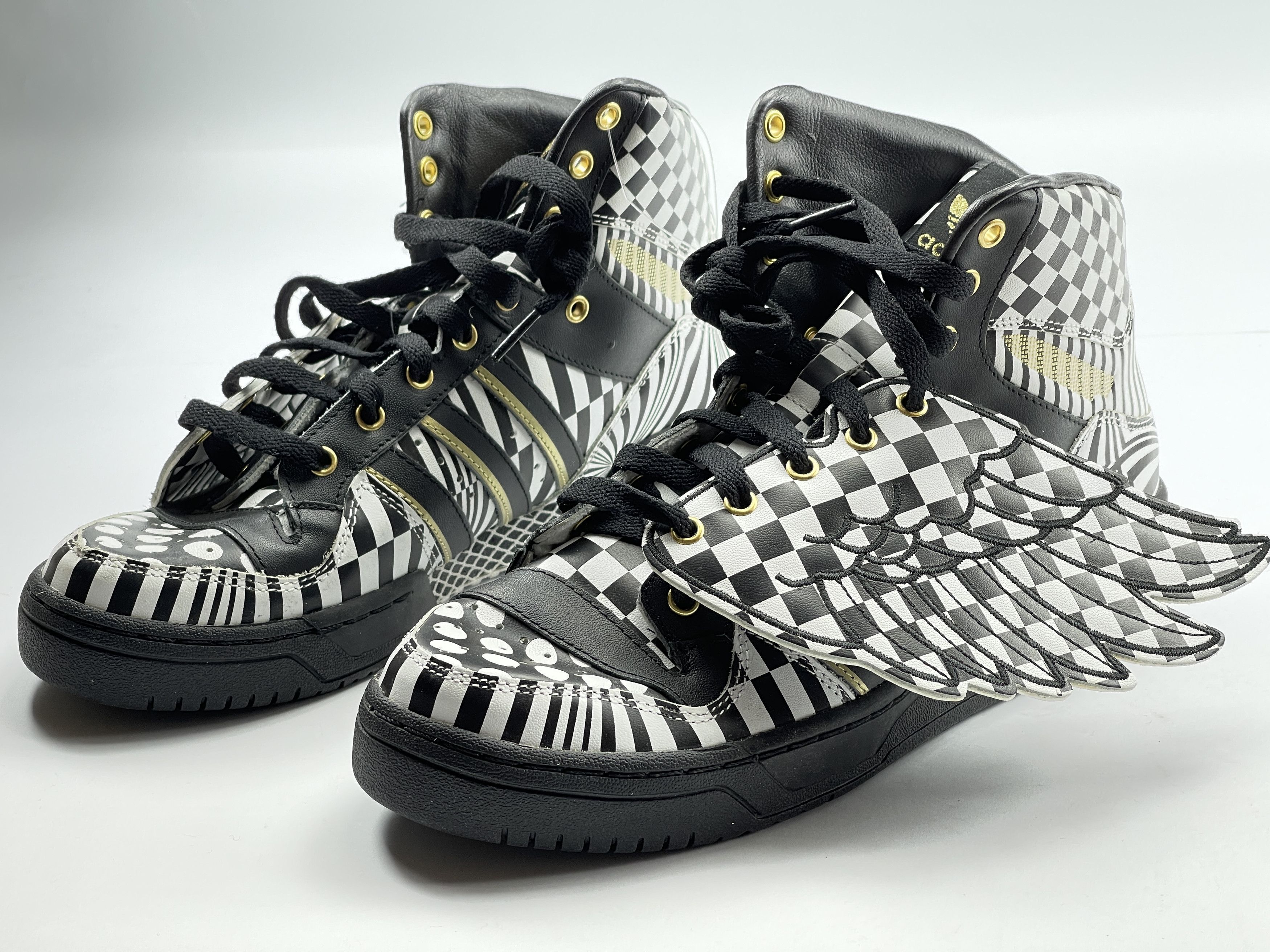 Adidas × Jeremy Scott Adidas Sneakers Jeremy Scott JS Wings Opart Shoes G95768 Size US 9 / EU 42 - 2 Thumbnail