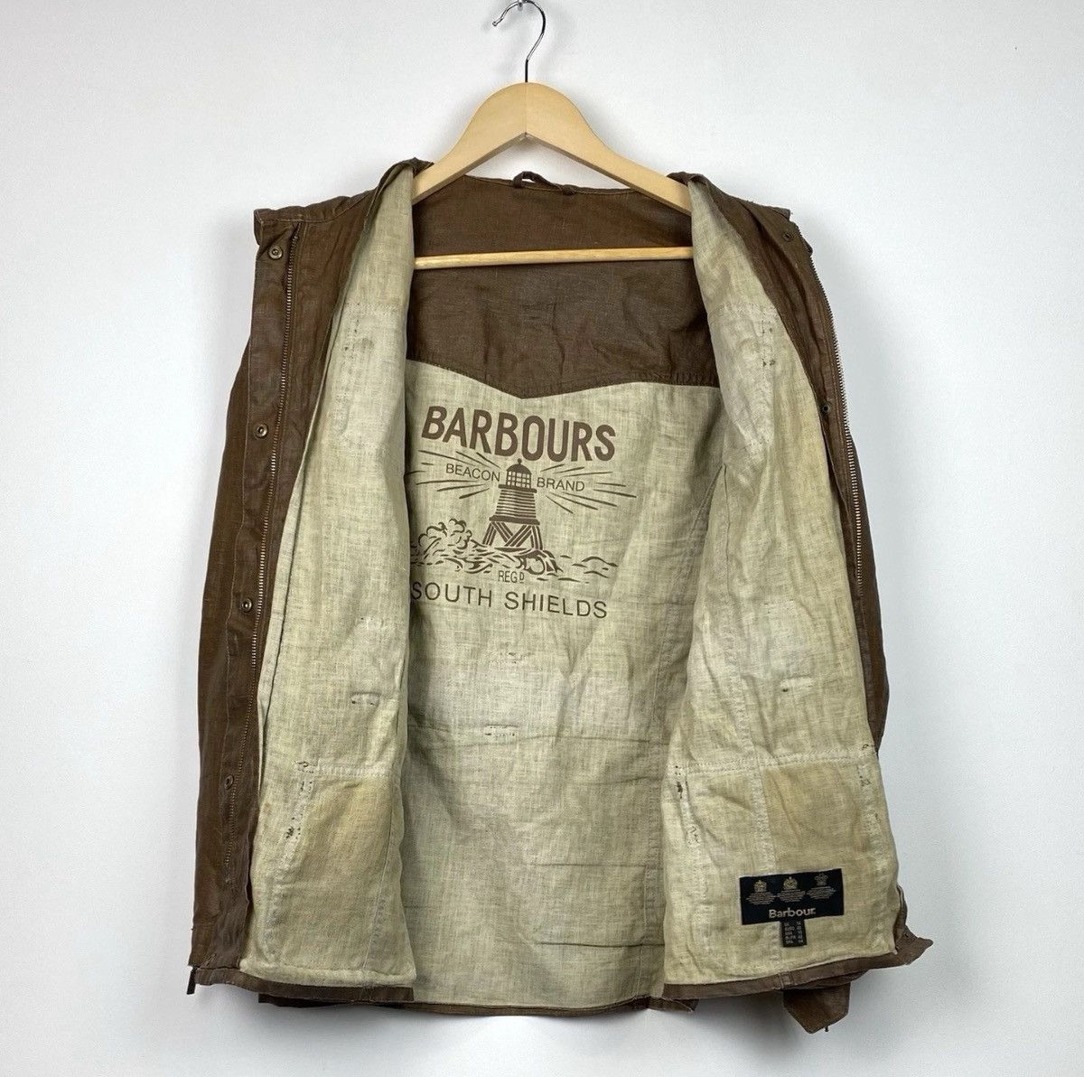 Barbour Barbour SMU Duralinen International Belted Jacket Women’s Size L / US 10 / IT 46 - 12 Thumbnail