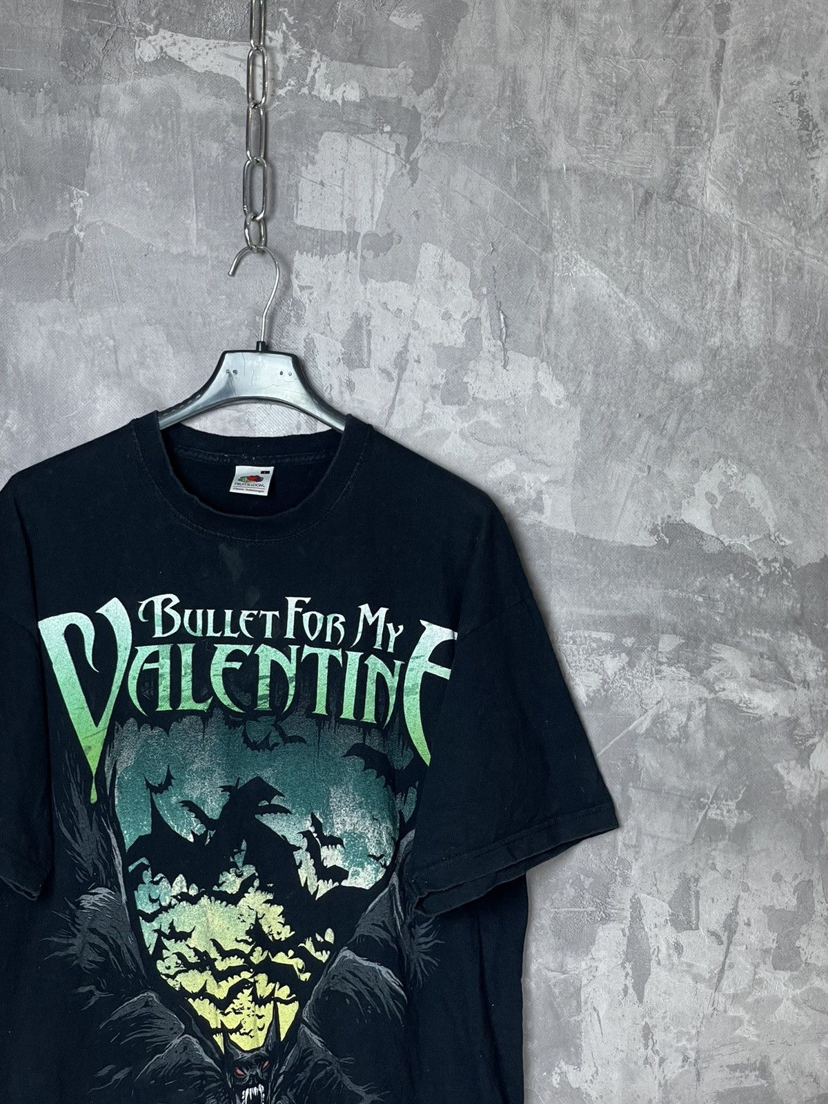 Band Tees × Vintage Vintage 2000’s Bullet for my valentine all over print tee Size US L / EU 52-54 / 3 - 4 Thumbnail