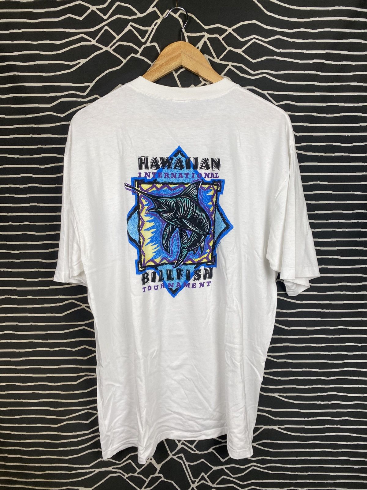 Vintage Vintage crazy shirt hawaii international tee Size US XL / EU 56 / 4 - 1 Thumbnail