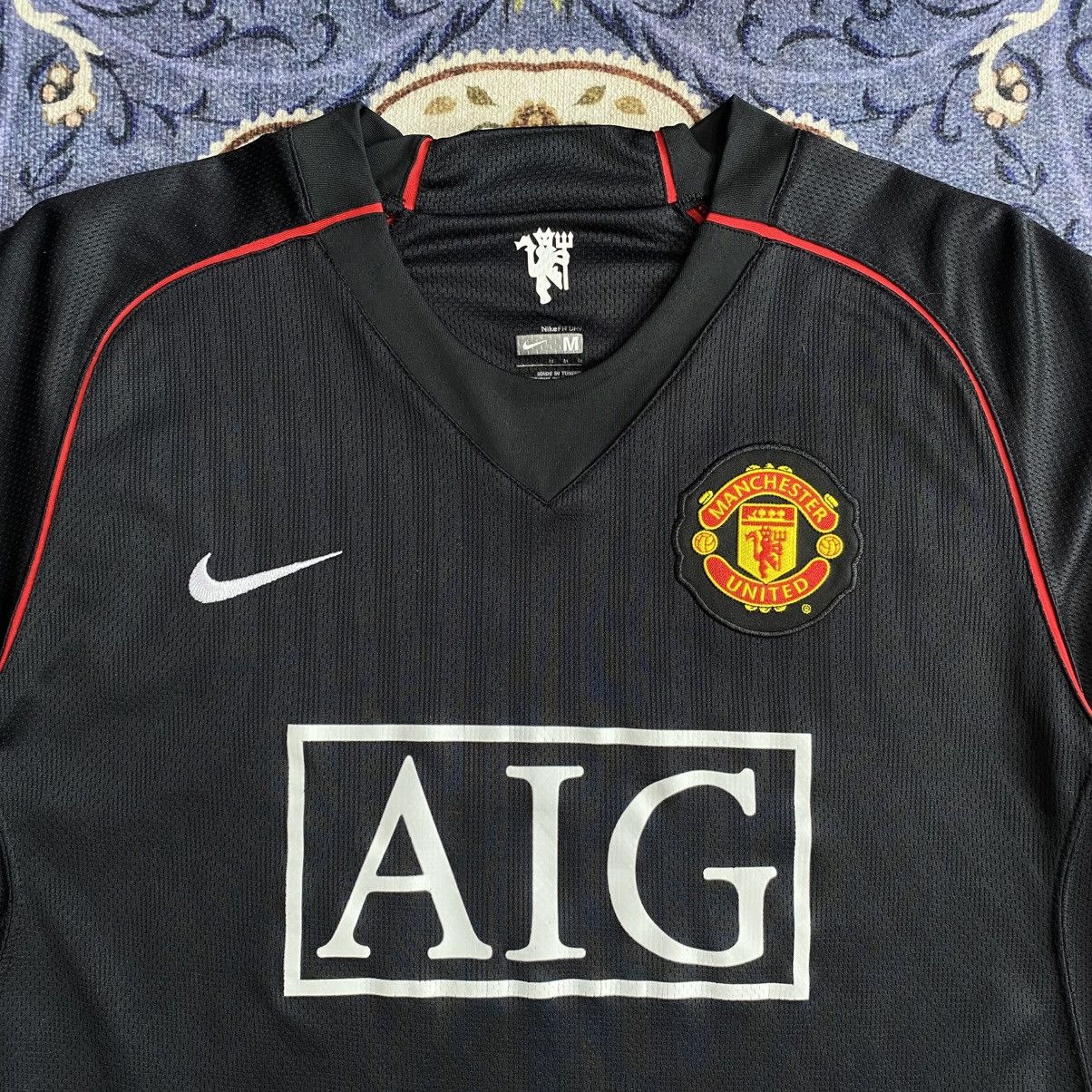 Nike × Vintage Vintage 2007/08 Nike Manchester United Away Jersey Size US M / EU 48-50 / 2 - 2 Thumbnail