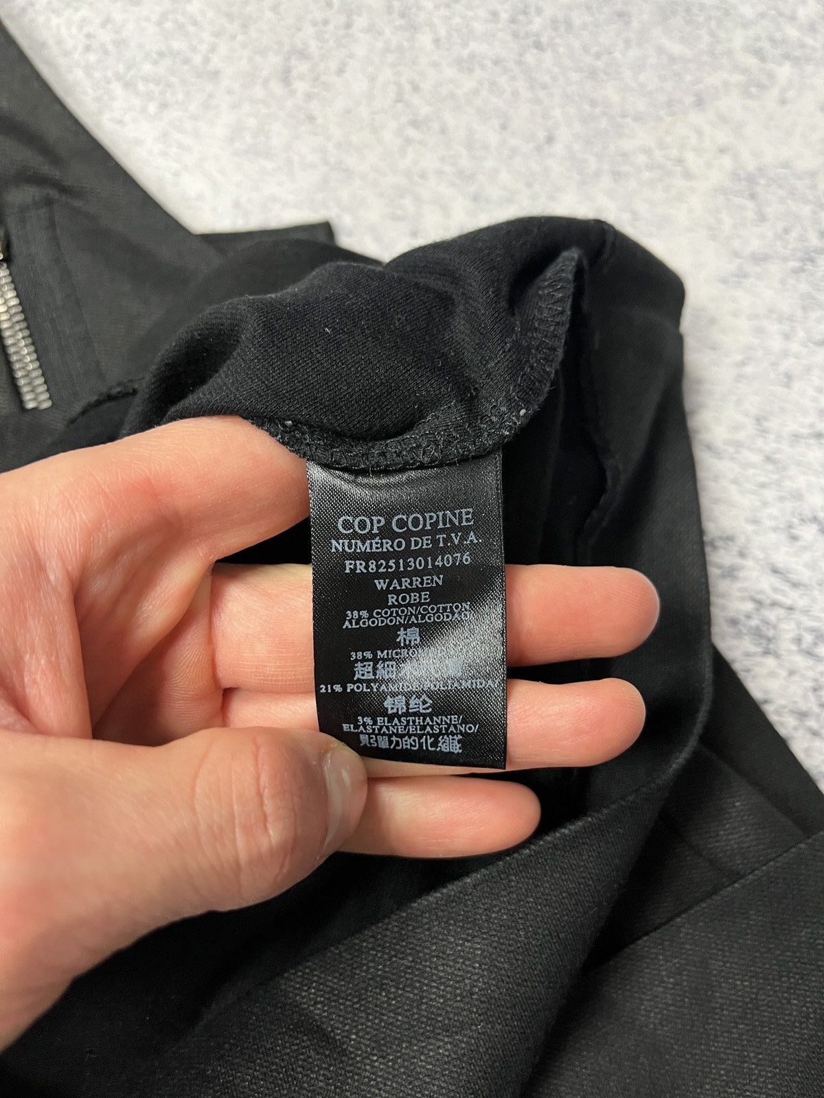 Cop Copine Cop Copine Avant Garde Asymmetry Zip Dress Vest Japanese Size XS / US 0-2 / IT 36-38 - 13 Thumbnail