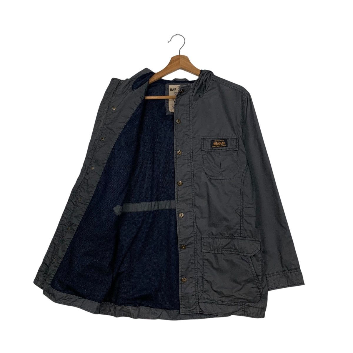 Gap GAP Outdoor Division Four Pocket Hooded Jacket #1848-C80 Size US S / EU 44-46 / 1 - 10 Thumbnail