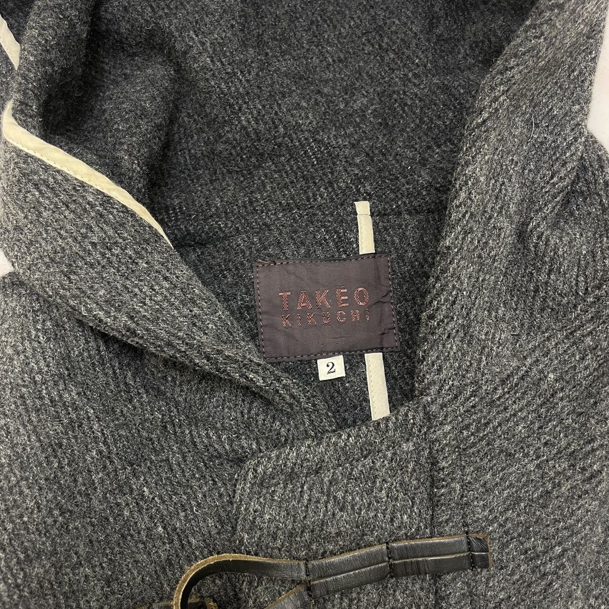 Designer × Japanese Brand × Yohji Yamamoto 💥Takeo Kikuchi Over Coat Duffle Jacket Size US M / EU 48-50 / 2 - 6 Thumbnail