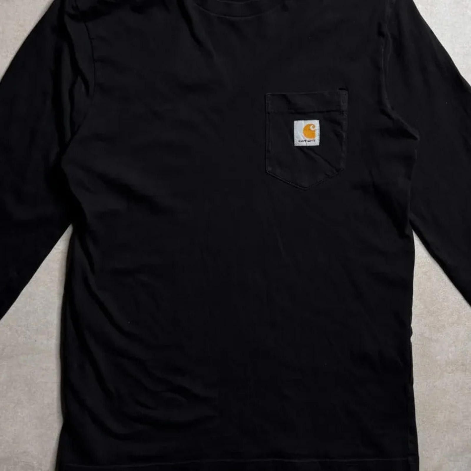 Carhartt Vintage Carhartt Black Long Sleeve T-Shirt - XXS Size US M / EU 48-50 / 2 - 8 Thumbnail