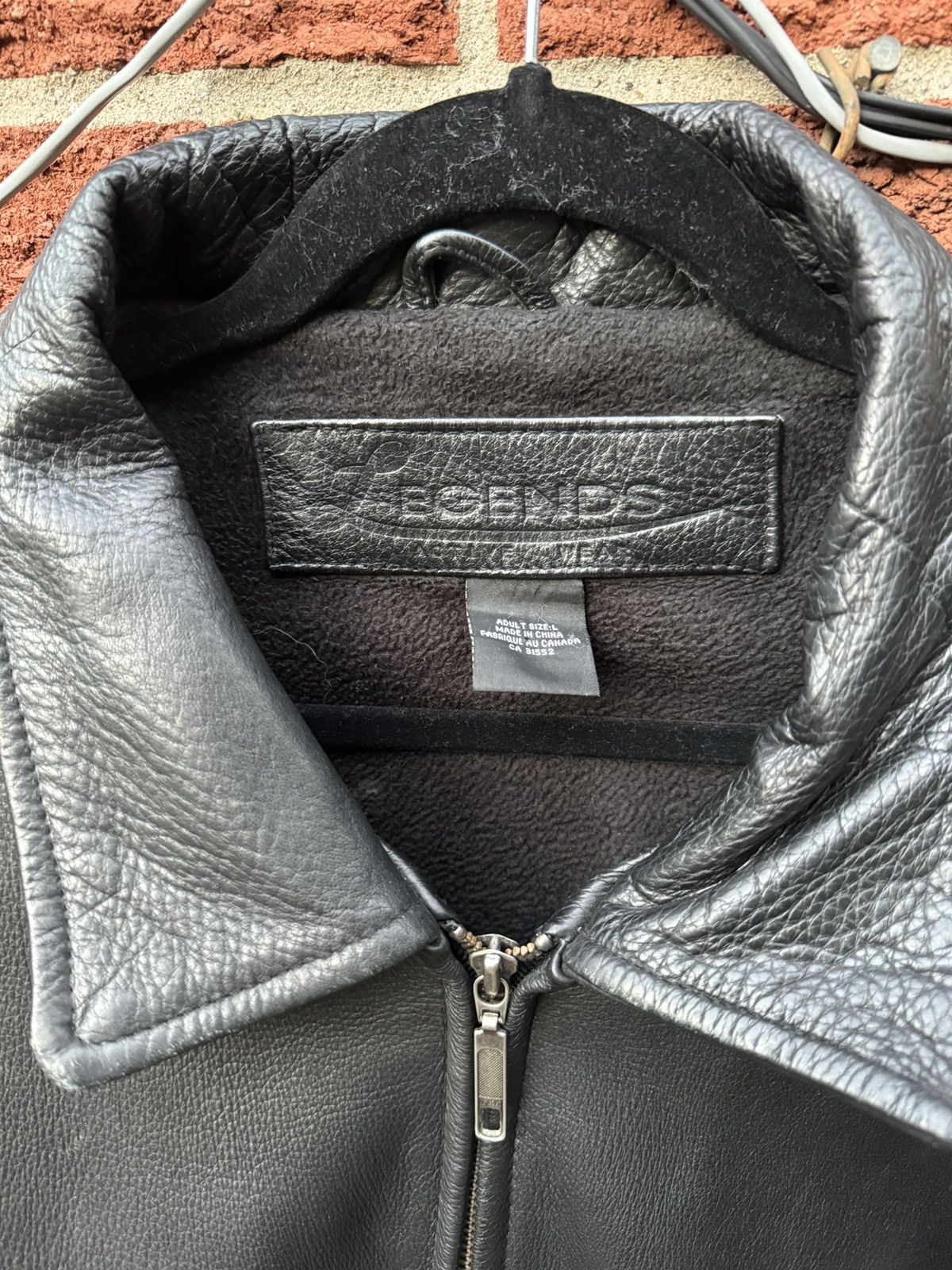 Vintage Vintage Willowdale Blackhawks Chicago Leather 90s Men’s Size US L / EU 52-54 / 3 - 7 Thumbnail