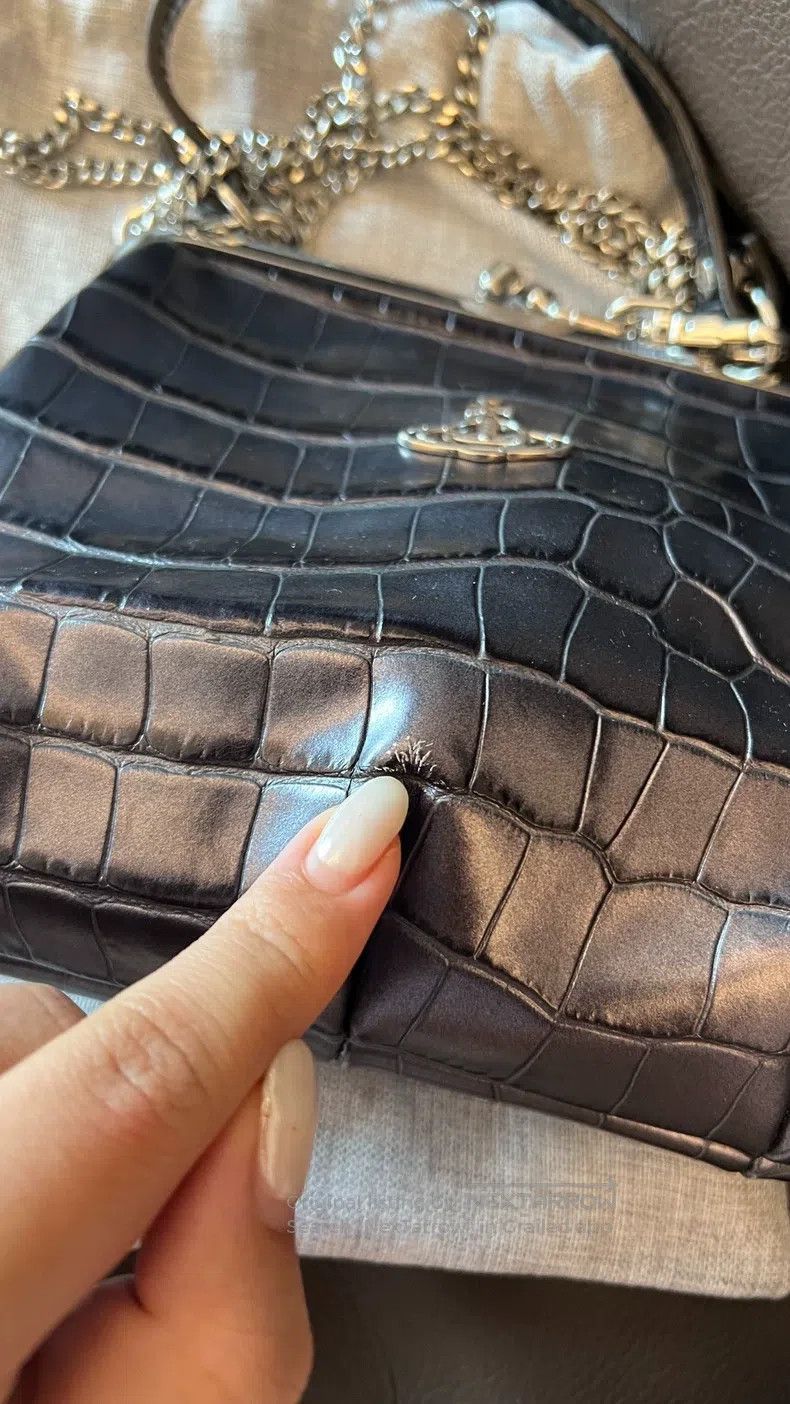 Other Vivienne Westwood size os Pure Cowhide Gunmetal Color Dumpl Size ONE SIZE - 6 Thumbnail