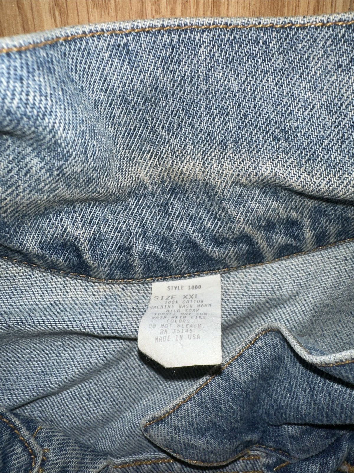 Coca Cola × Vintage Vintage Coca Cola Denim Jacket Size US XXL / EU 58 / 5 - 5 Thumbnail