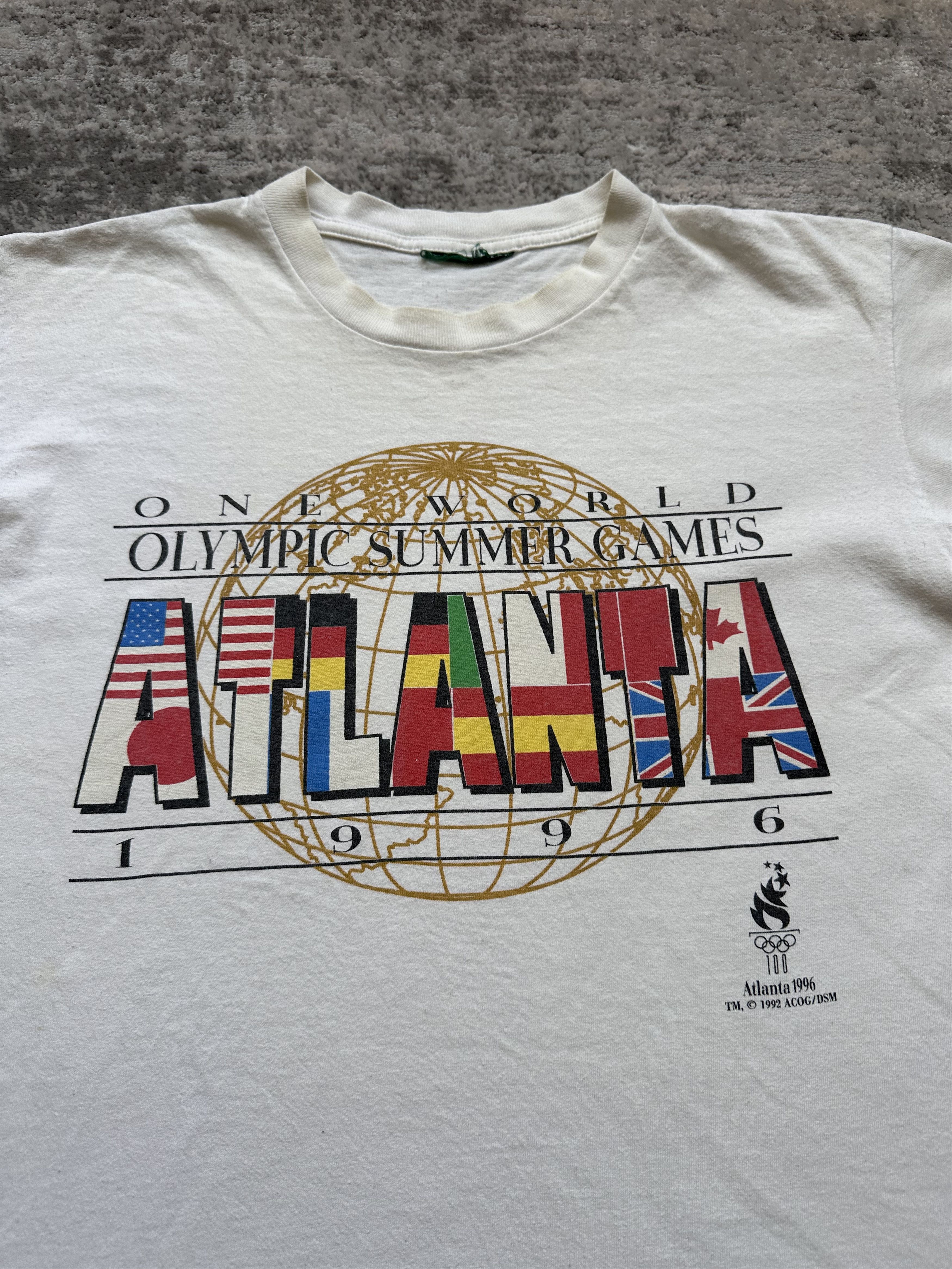 Vintage Atlanta olympic games vintage t shirt Size US M / EU 48-50 / 2 - 3 Thumbnail