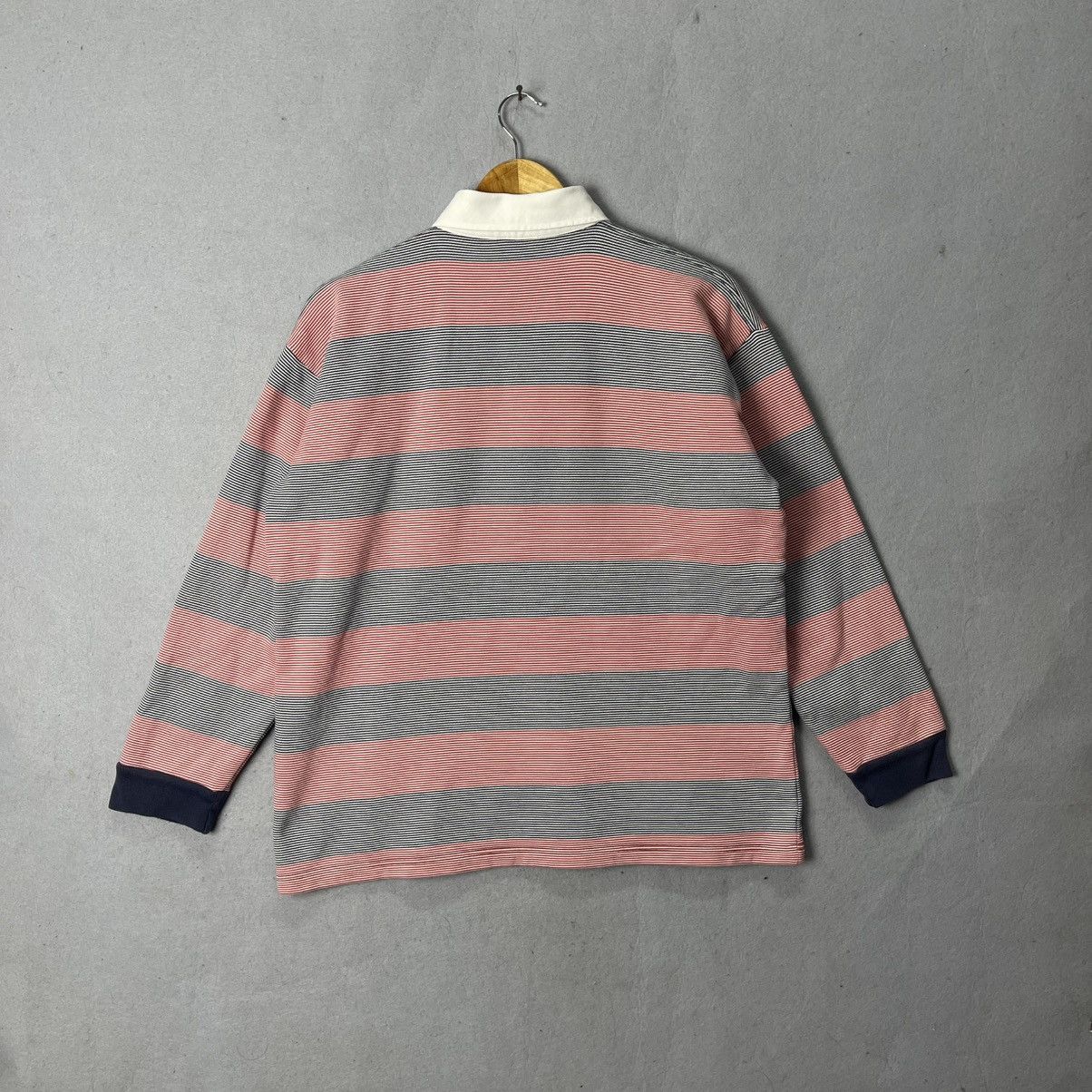 Canterbury of New Zealand Vintage 90s Canterbury of New Zealand Striped Rugby Shirt Size US L / EU 52-54 / 3 - 7 Thumbnail