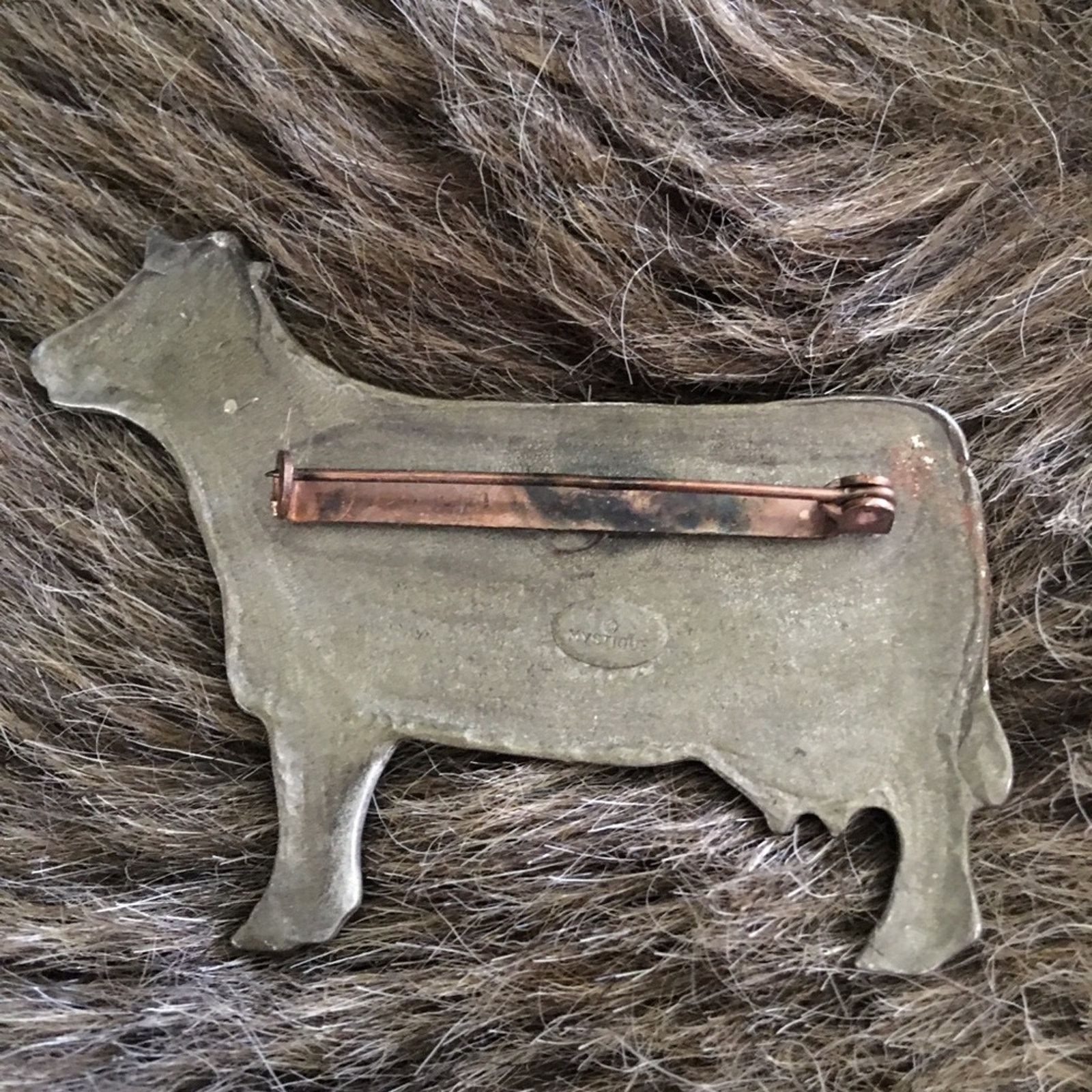 Vintage Vintage 80s Mystique Bessie the cow brooch pin Size ONE SIZE - 2 Thumbnail