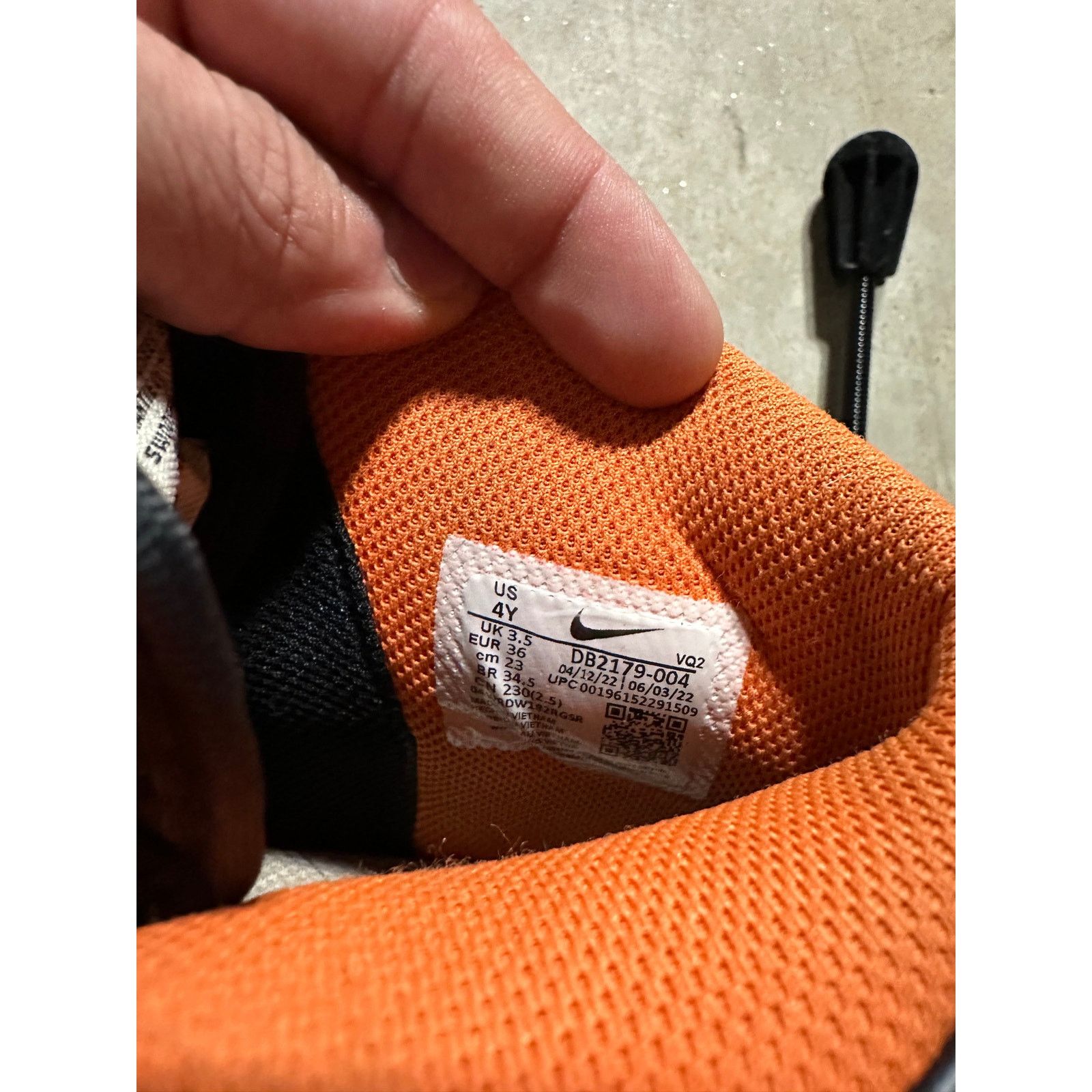 Nike Nike Dunk High GS Safety Orange Halloween Pumpkin 4Y/5.5W Size US 5.5 / IT 35.5 - 8 Thumbnail