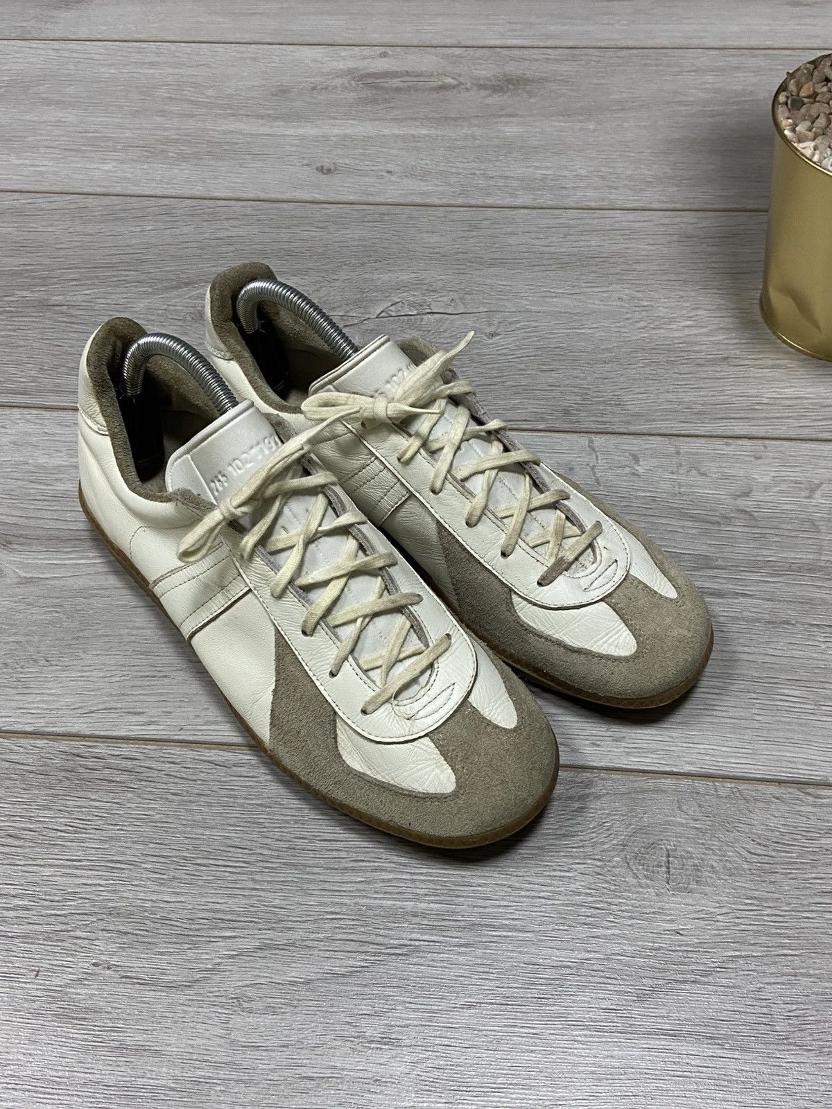 Vintage BW-sport 265 Maison Margiela vintage leather trainers Size US 8 / EU 41 - 2 Thumbnail