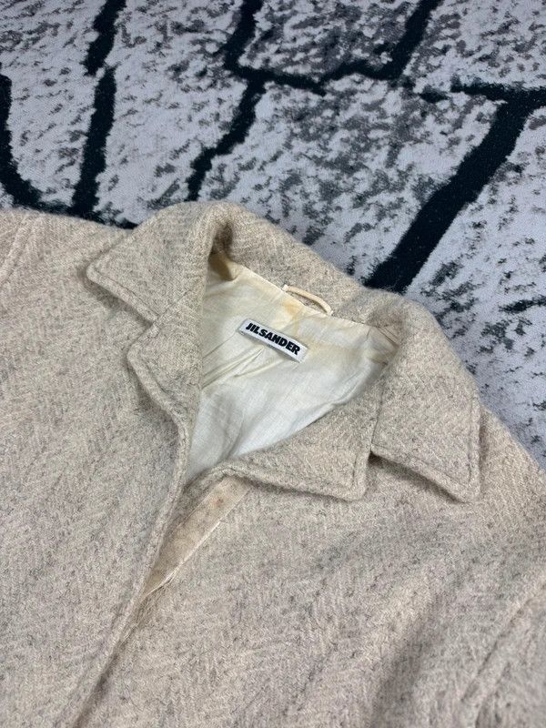 Jil Sander Jil Sander beige cream wool blazer jacket 38 Size XS / US 0-2 / IT 36-38 - 3 Thumbnail