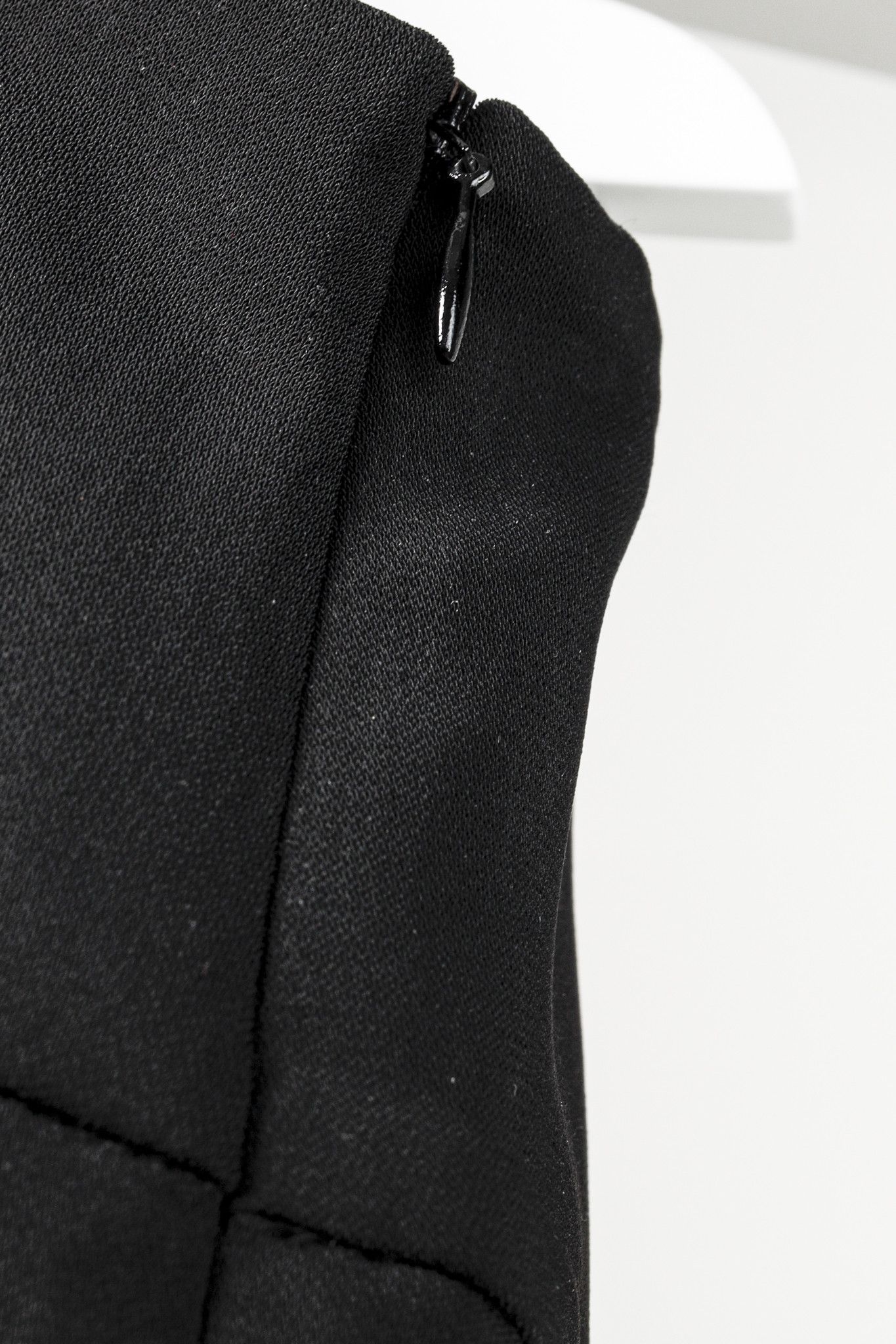Sarah Pacini Sarah Pacini Avant Garde Black Skirt Overlay Pants Size 27" / US 4 / IT 40 - 9 Thumbnail