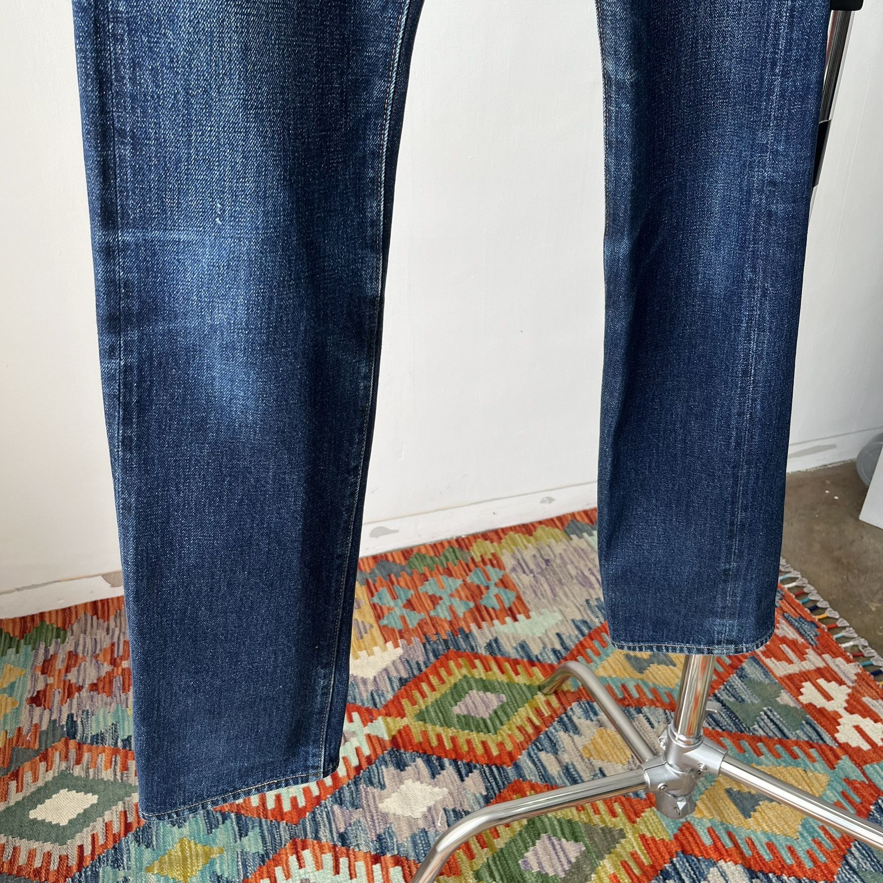 Denime Size 30x33.5 Vintage 80s Denime Big E Japan Denim S1515 Size US 30 / EU 46 - 6 Thumbnail