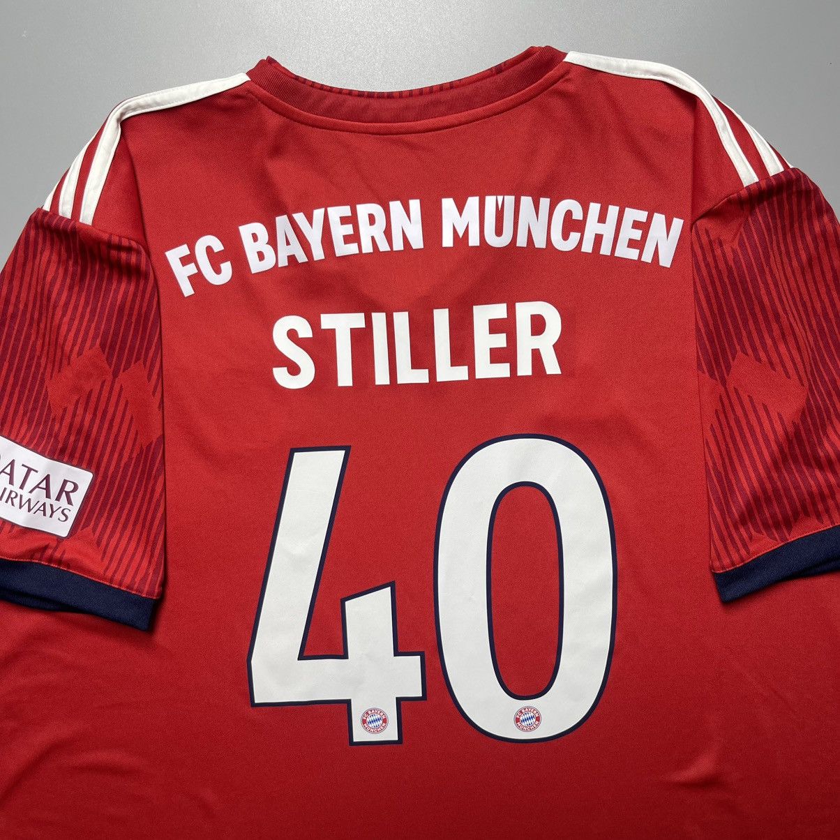 Vintage BAYERN ADIDAS 2018/2019 FOOTBALL HOME JERSEY #40 STILLER Size US XXL / EU 58 / 5 - 8 Thumbnail