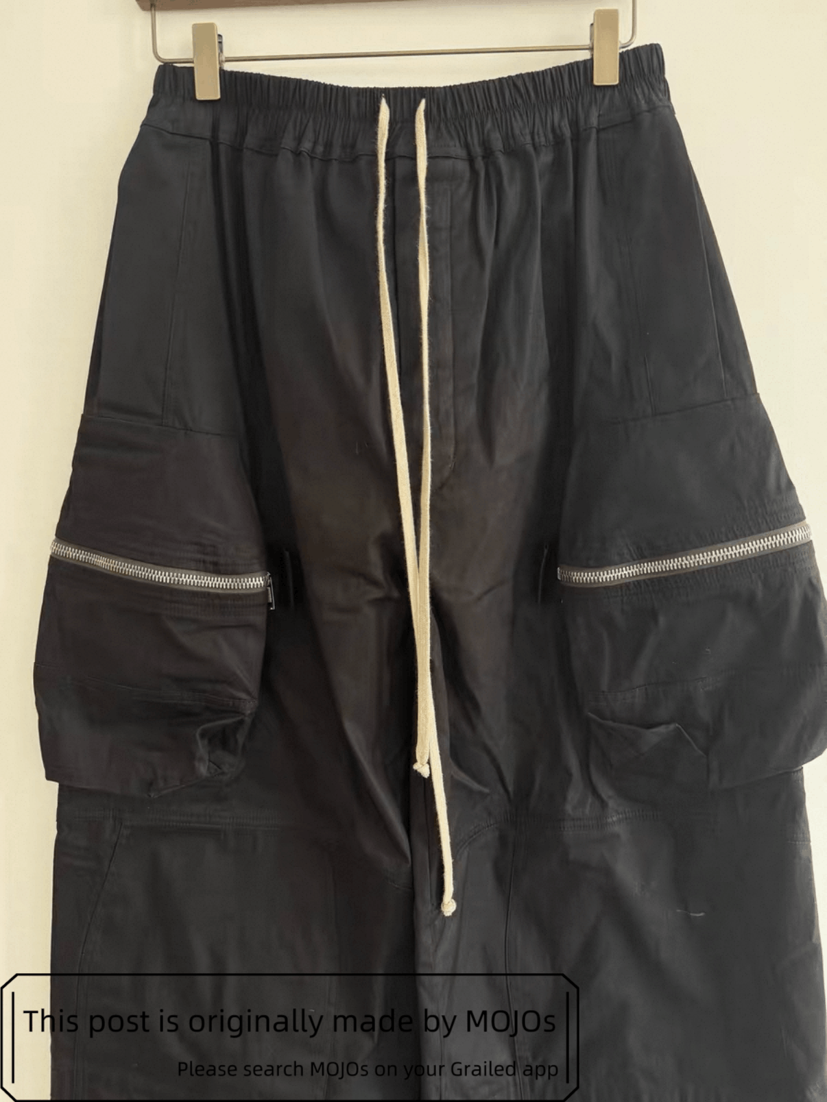 Rick Owens Sz 46 Rick Owens 21SS Pannier Cargo Sweatpants Size US 30 / EU 46 - 2 Thumbnail