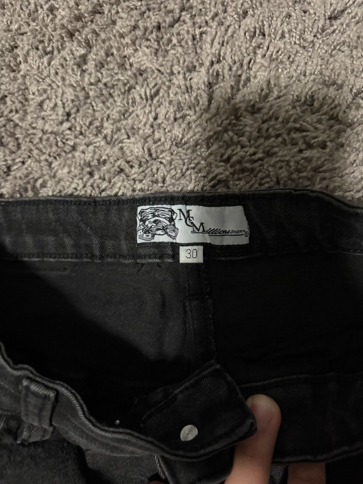Other “McMillion” Black Stacked Jeans Size US 30 / EU 46 - 5 Thumbnail