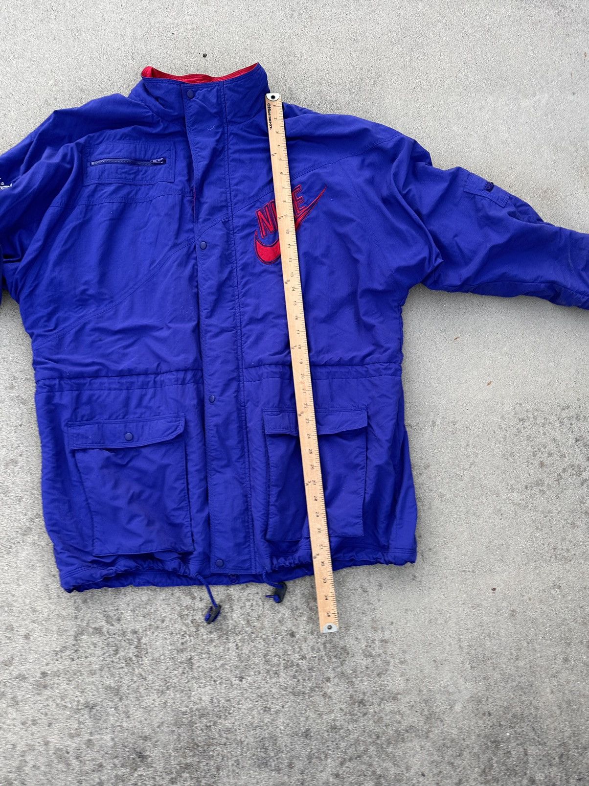 Nike × Vintage Vintage Nike Jacket Men Size XL Fleece Lines 80s Gray Tag Size US XL / EU 56 / 4 - 9 Thumbnail