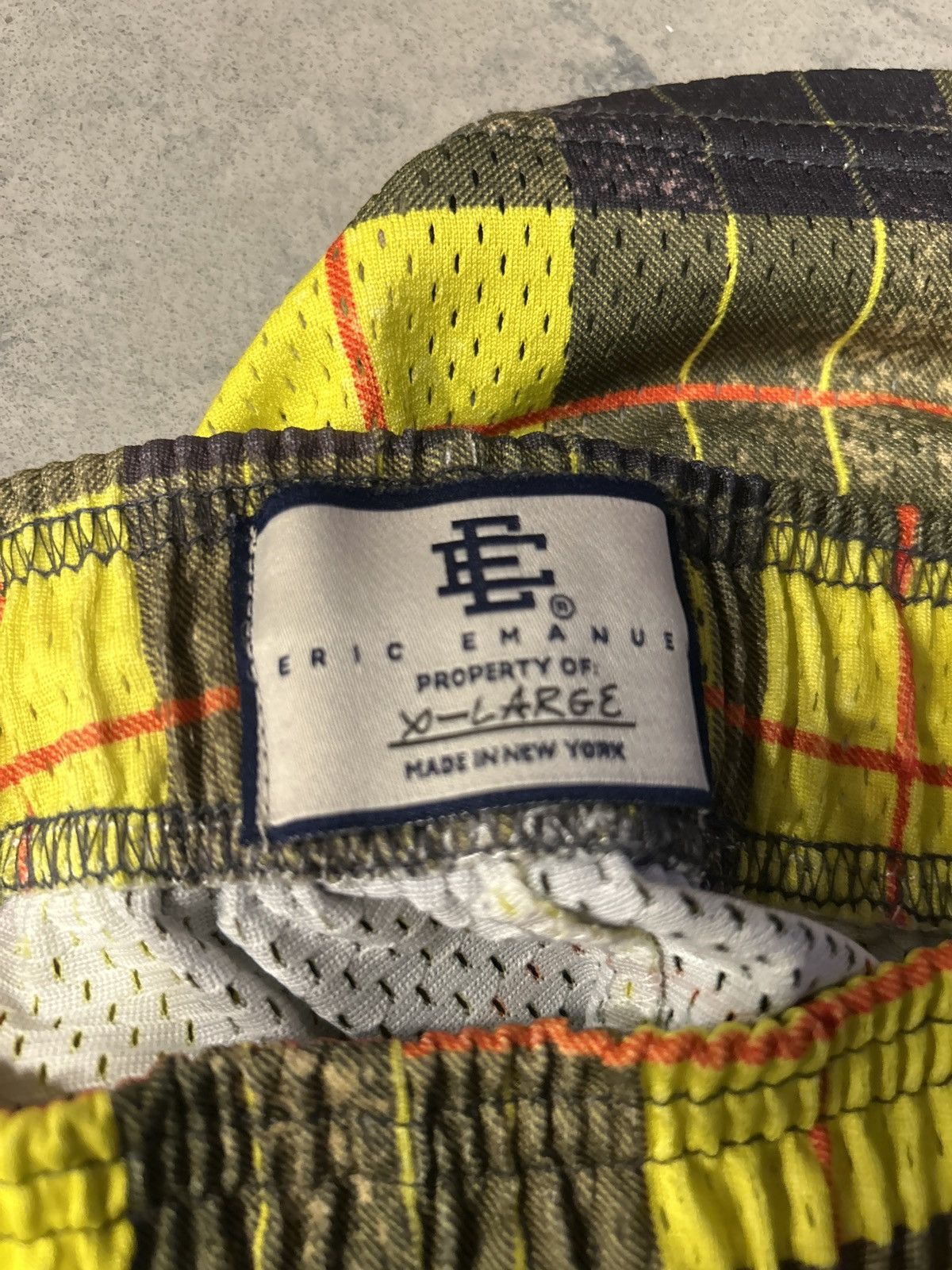 Eric Emanuel Eric emanuel yellow plaid shorts Size US 36 / EU 52 - 6 Thumbnail
