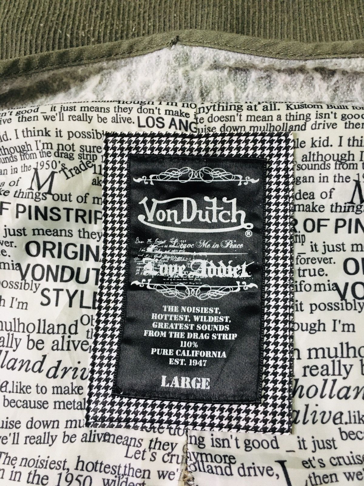 Von Dutch Von Dutch Full Zipper Jacket (19) Size M / US 6-8 / IT 42-44 - 10 Thumbnail
