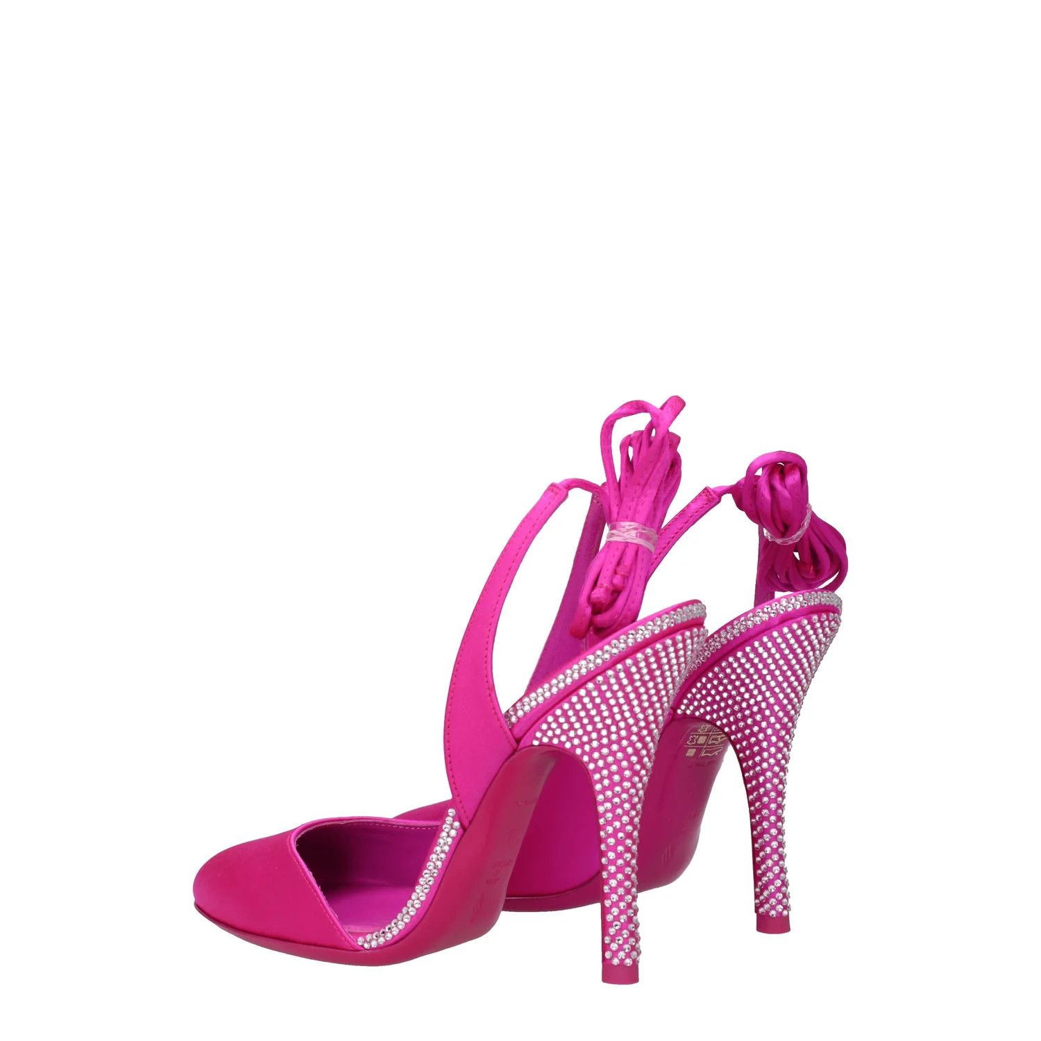 The Attico ob1o1e1224 Satin Sandals in Fuchsia Size US 6 / IT 36 - 4 Thumbnail