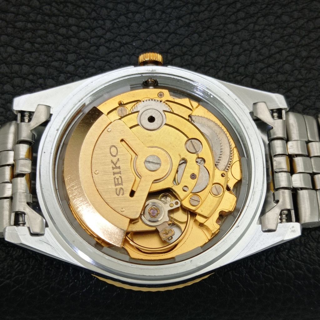 Seiko REFURBISHED VINTAGE SEIKO 5 AUTO JAPAN MENS WATCH a443186 Size 36 - 9 Thumbnail