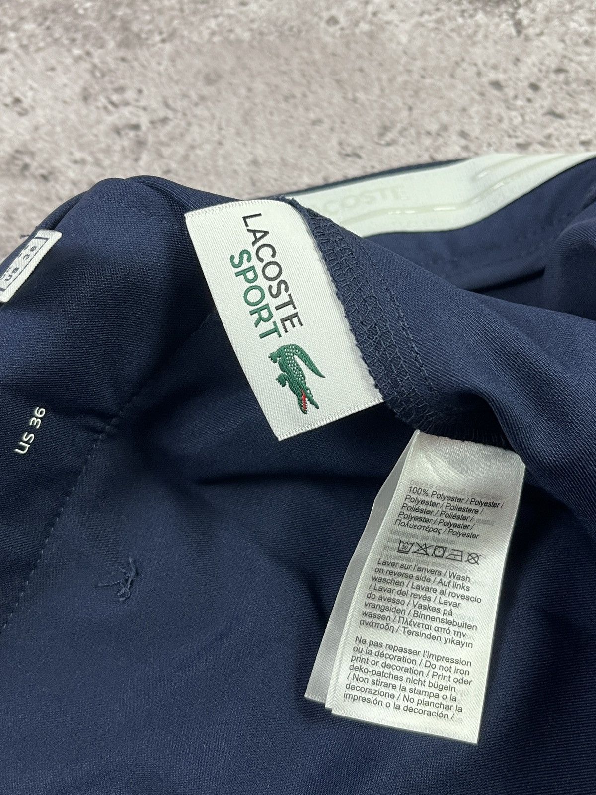 Lacoste Lacoste Sport Stretch Golf Pants HH3768 Navy Blue Size US 36 / EU 52 - 8 Thumbnail