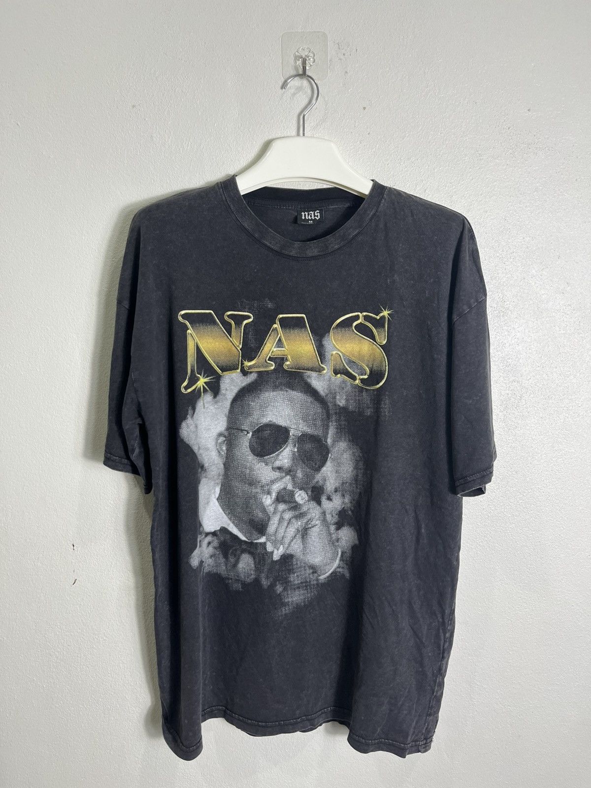 Rap Tees NAS Rap Tshirt Size US M / EU 48-50 / 2 - 1 Thumbnail