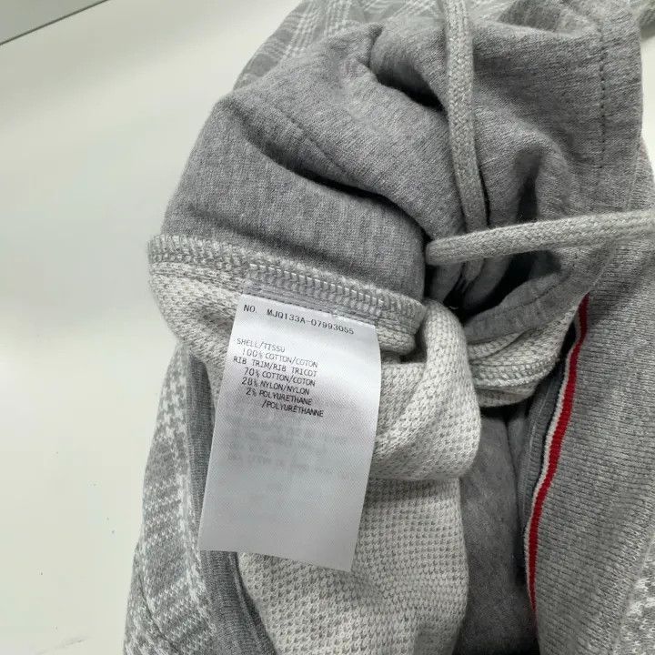 Thom Browne Thom Browne Gray Plaid Drawstring Track Pants -2507 Size US 26 / EU 42 - 9 Thumbnail