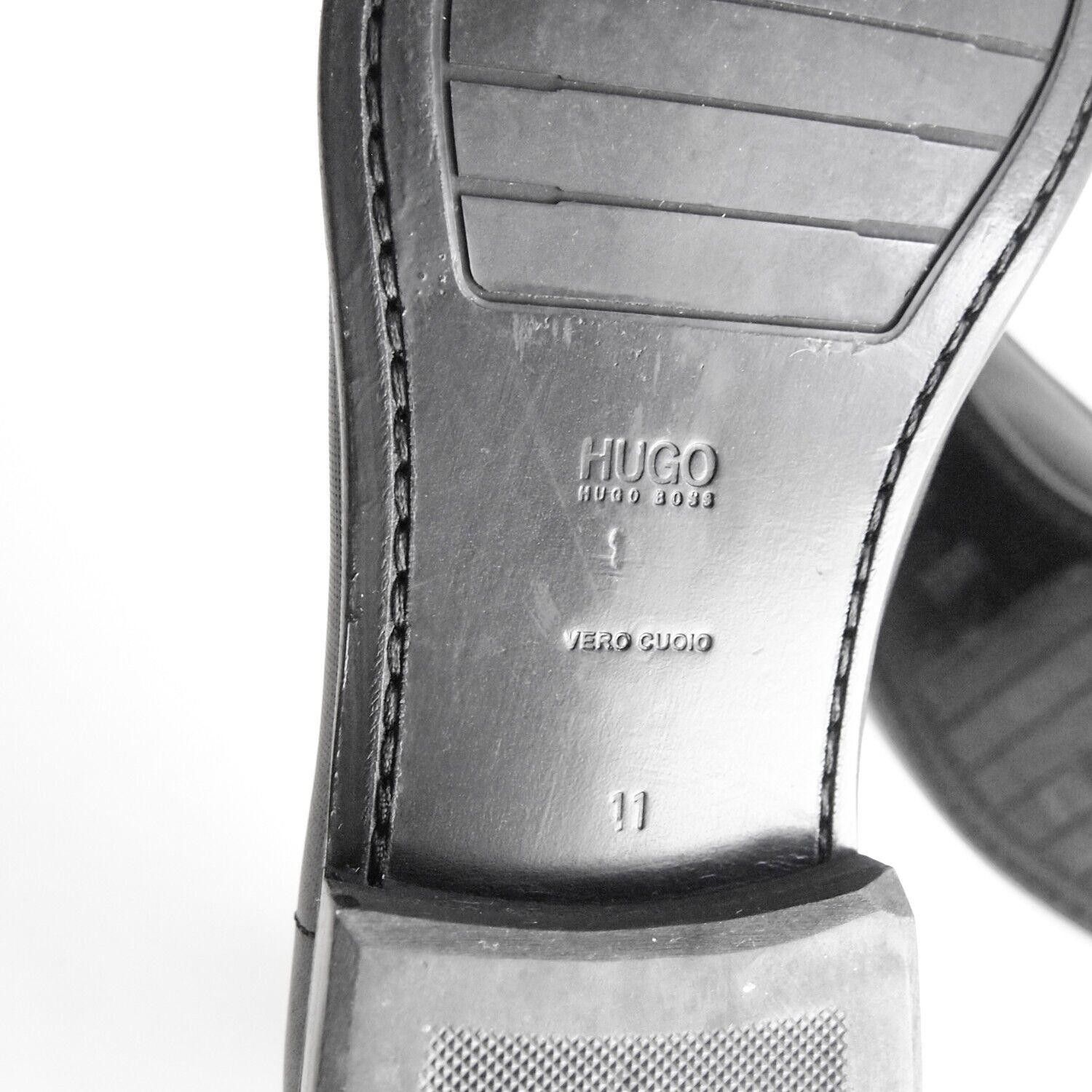 Hugo Boss Hugo Boss Derby Oxfords Black Leather Mens EU 45 US 12 Size US 12 / EU 45 - 9 Thumbnail