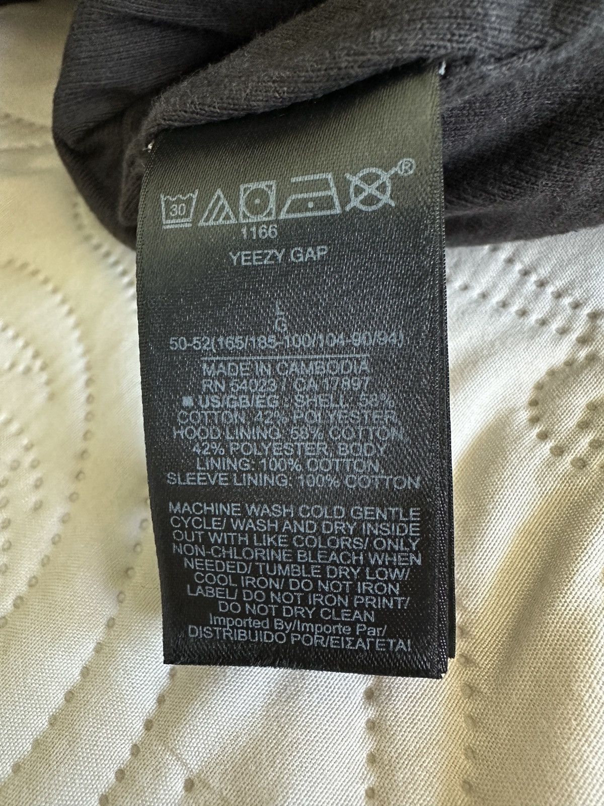 Balenciaga × Gap × Kanye West Yeezy Balenciaga Gap Hoodie Size US L / EU 52-54 / 3 - 3 Thumbnail