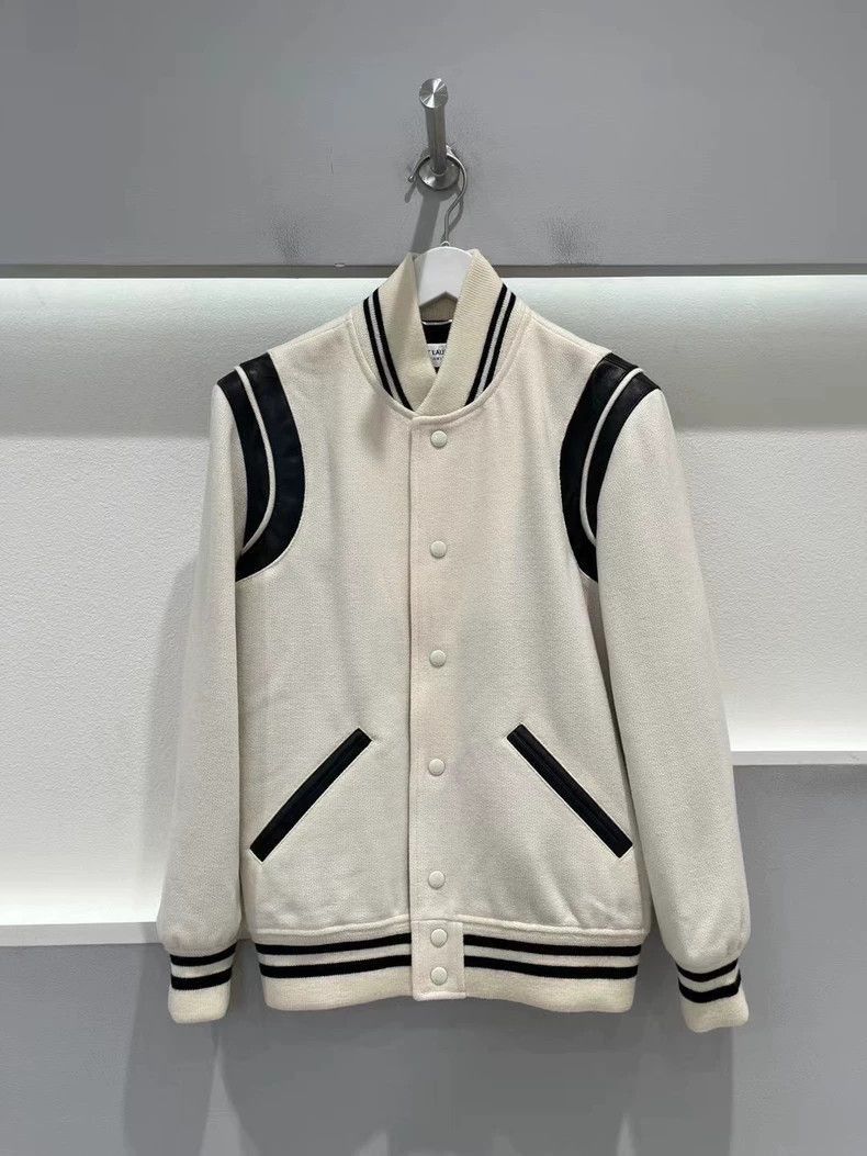 Saint Laurent Paris Saint Laurent Paris Classic baseball jacket-2506 Size US S / EU 44-46 / 1 - 1 Thumbnail