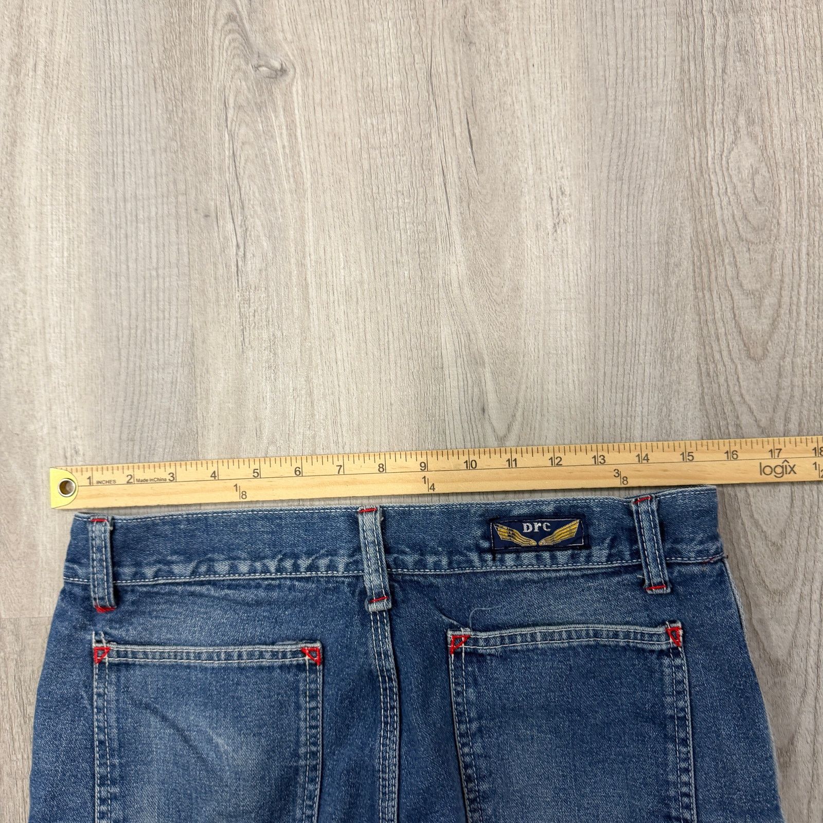 Vintage Vintage DRC Fleece Lined Jeans Men's 34 (Fits 34x31) Faded Size US 34 / EU 50 - 10 Thumbnail