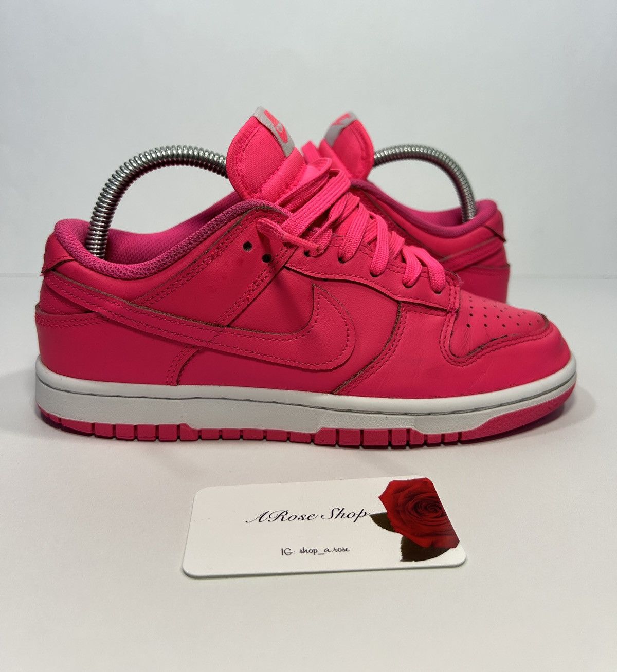 Nike Nike Dunk Low ‘Hyper Pink’ (DZ5196 600) Shoes Size: 7 W Size US 7 / IT 37 - 1 Thumbnail